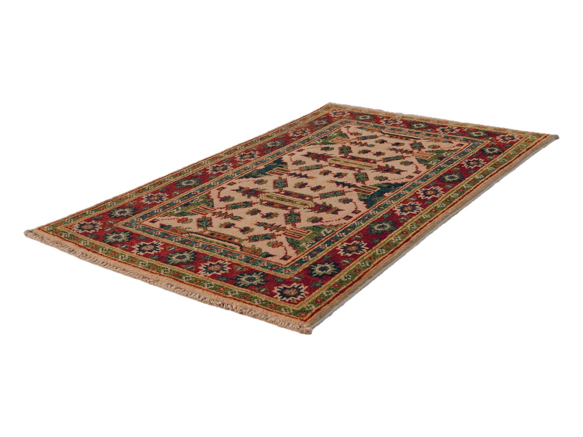 2' x 3' 3 Hand Knotted Kazak Rug
