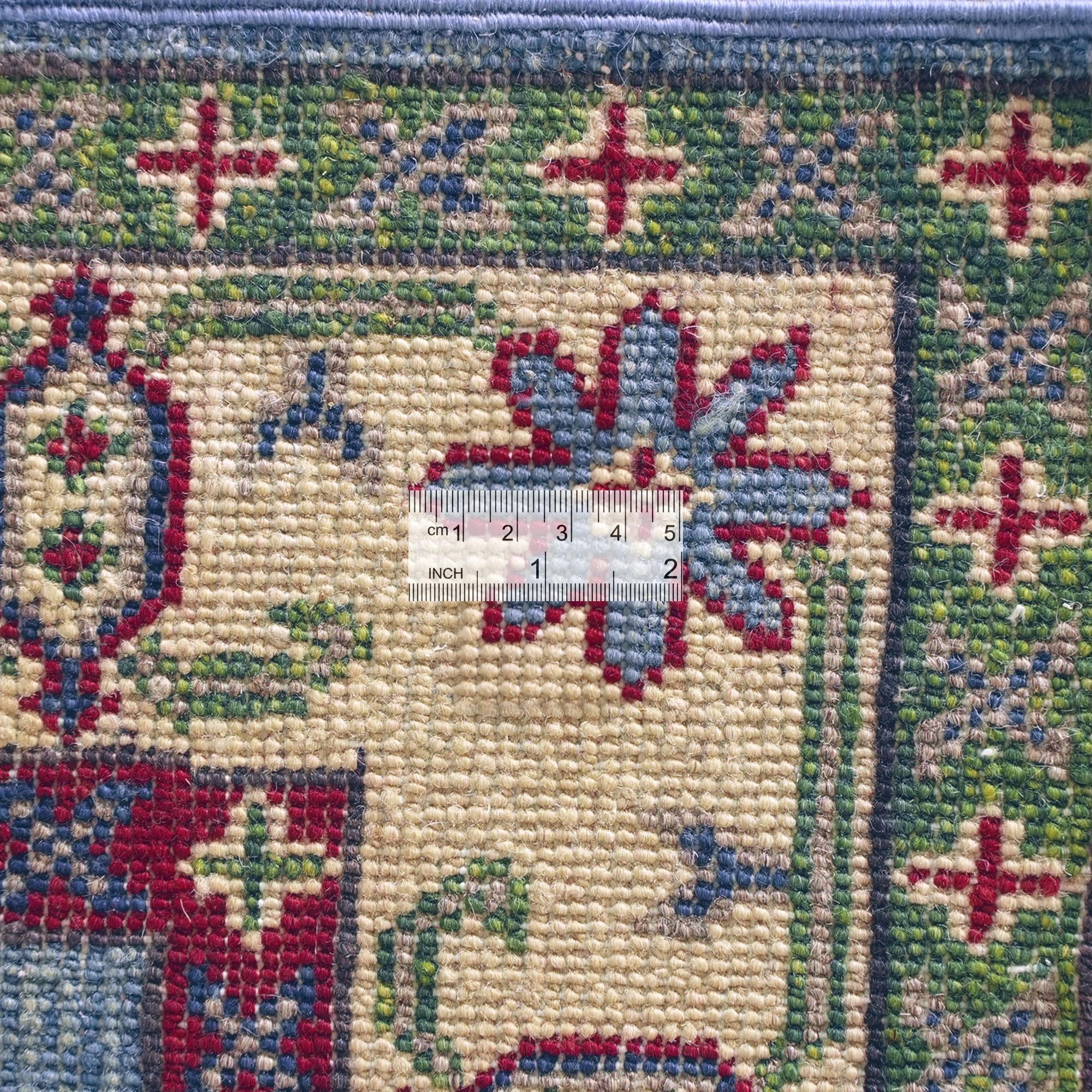 85cm x 130cm Hand Knotted Kazak Rug