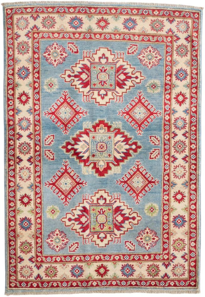 Detail image of 100cm x 150cm Hand Knotted Kazak Rug