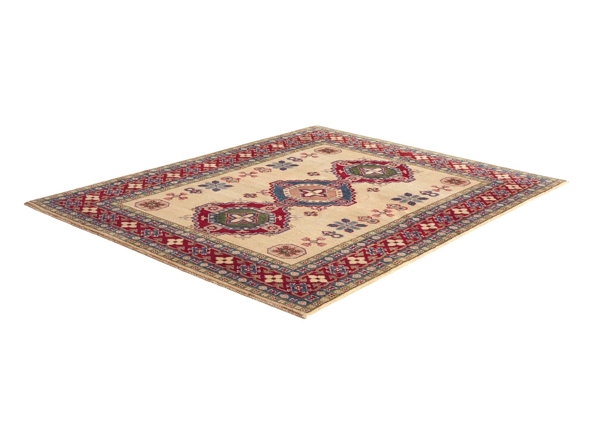 Detail image 4 of 10: 5' 3 x 6' 6 Hand Knotted Kazak Rug