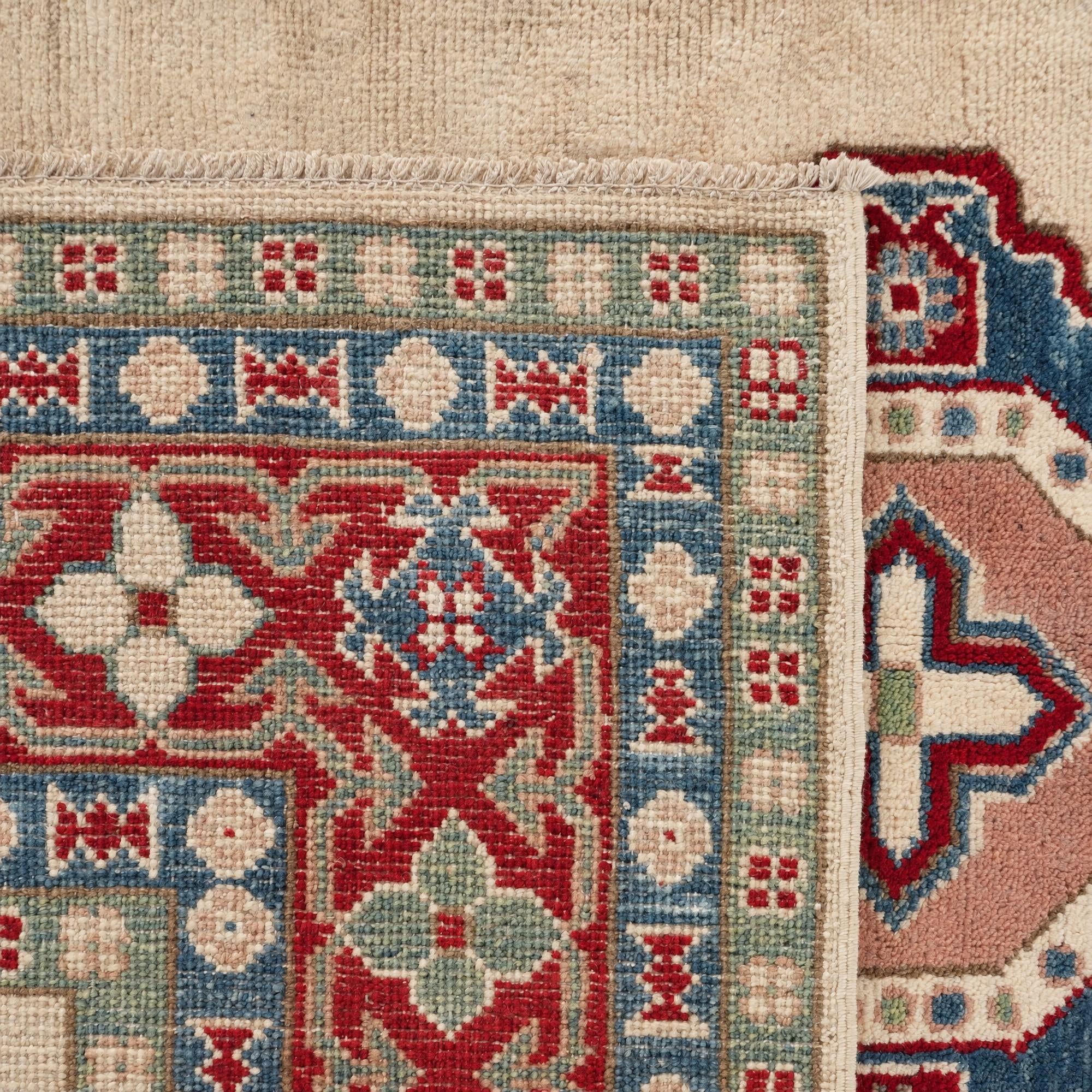 160cm x 200cm Handgeknüpft Kazak Teppich