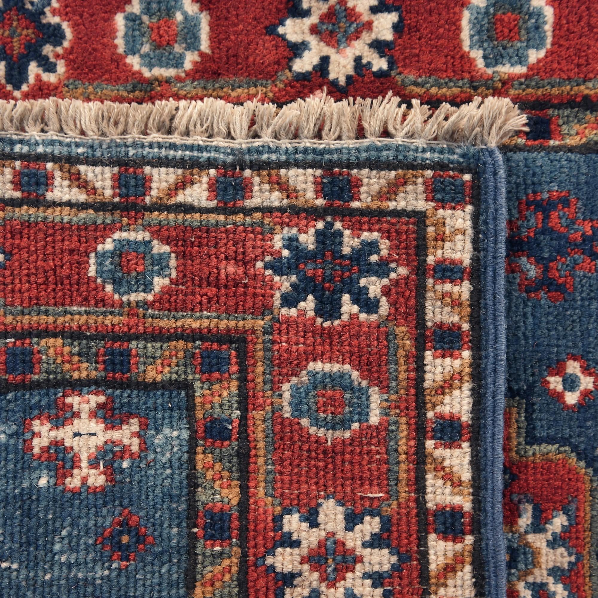 65cm x 95cm Hand Knotted Kazak Rug