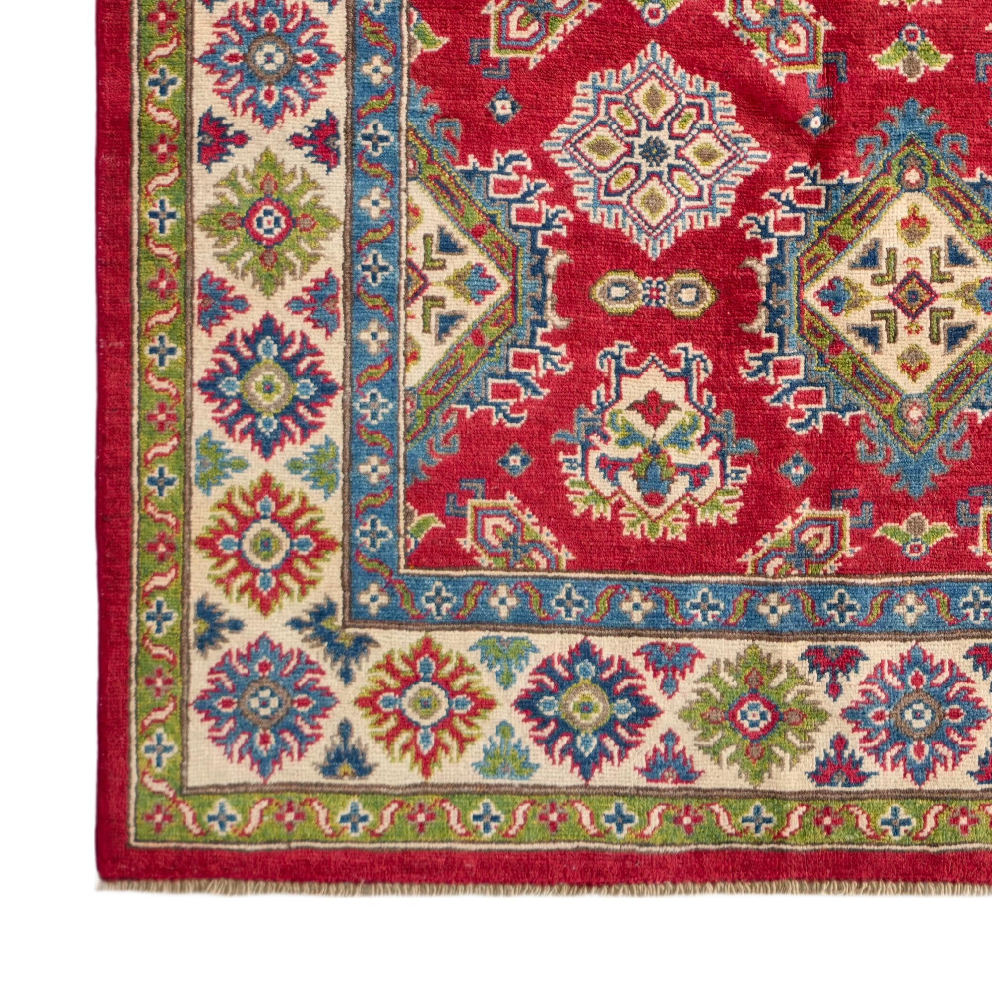 Detail image 7 of 10: 5' x 7' 1 Hand Knotted Kazak Rug