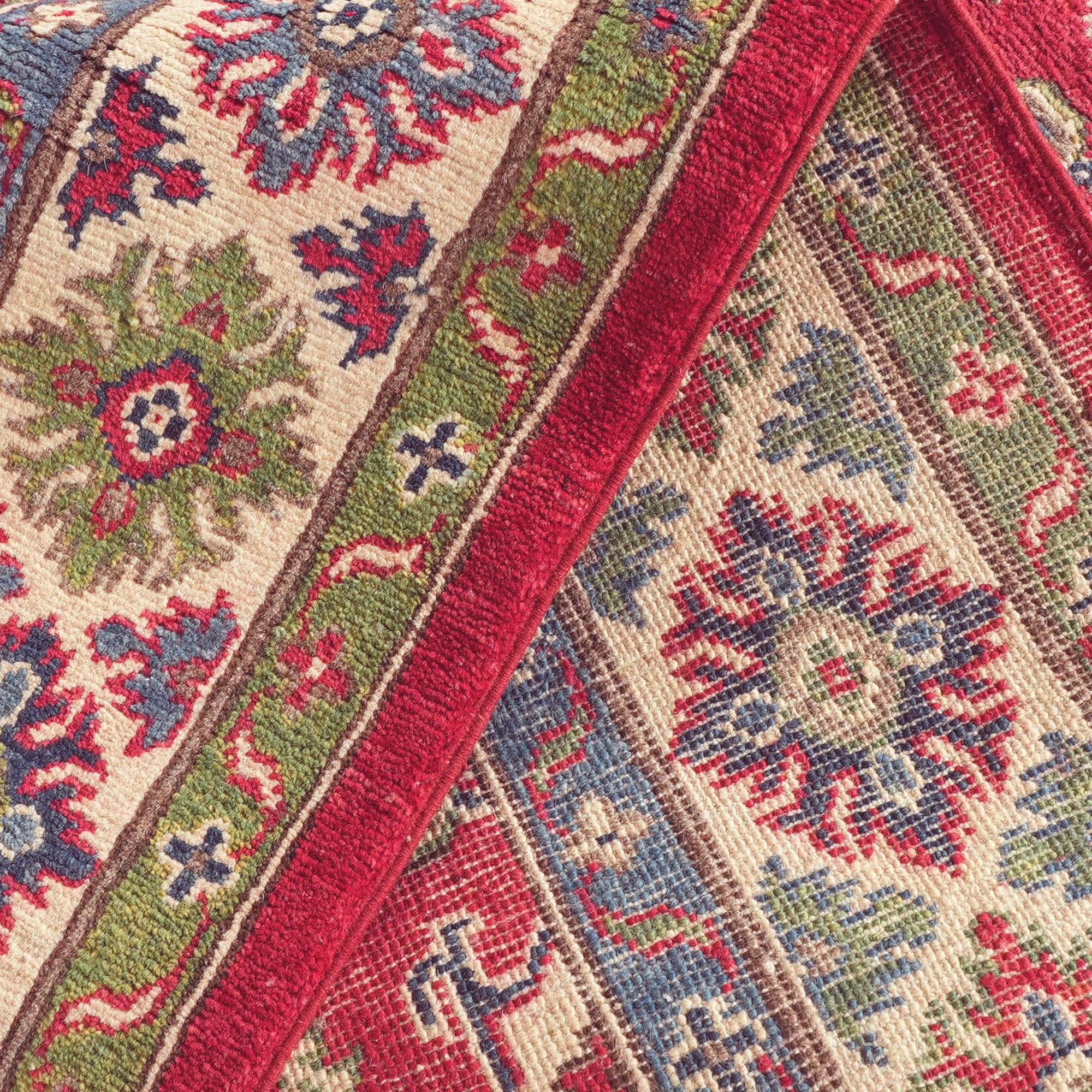 Detail image 8 of 10: 5' x 7' 1 Hand Knotted Kazak Rug