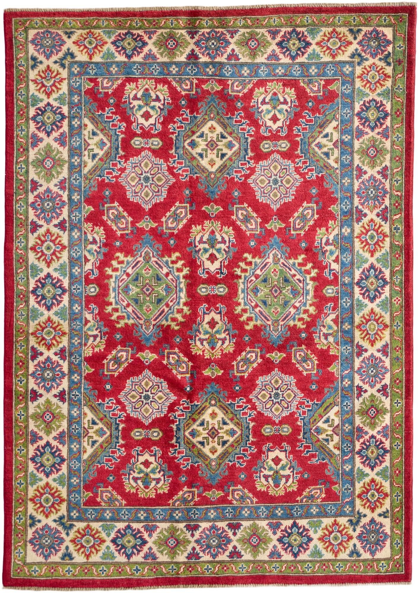 Detail image 2 of 10: 5' x 7' 1 Hand Knotted Kazak Rug