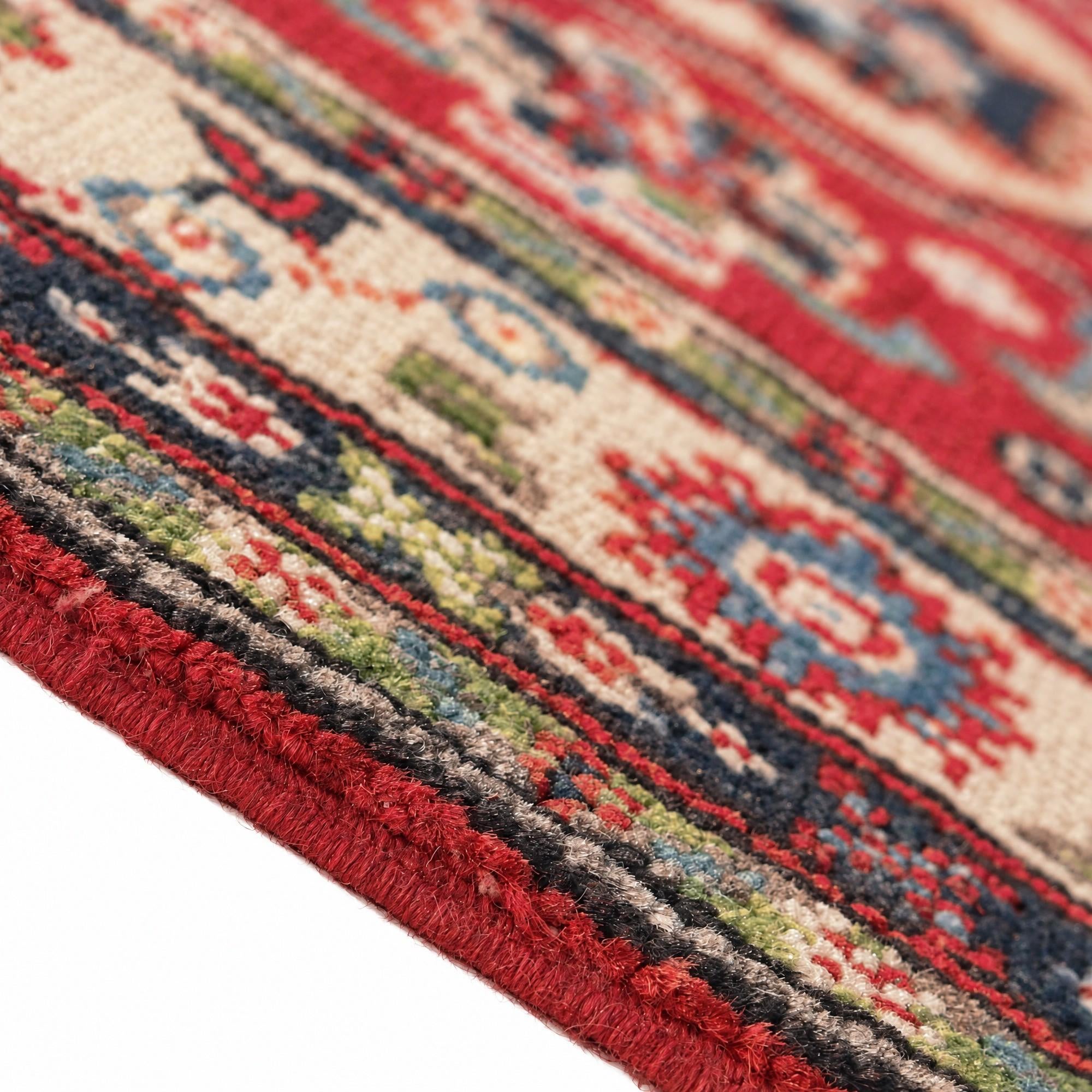 85cm x 125cm Hand Knotted Kazak Rug