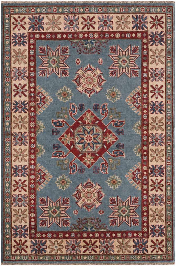 3' 6 x 5' 3 Hand Knotted Kazak Rug