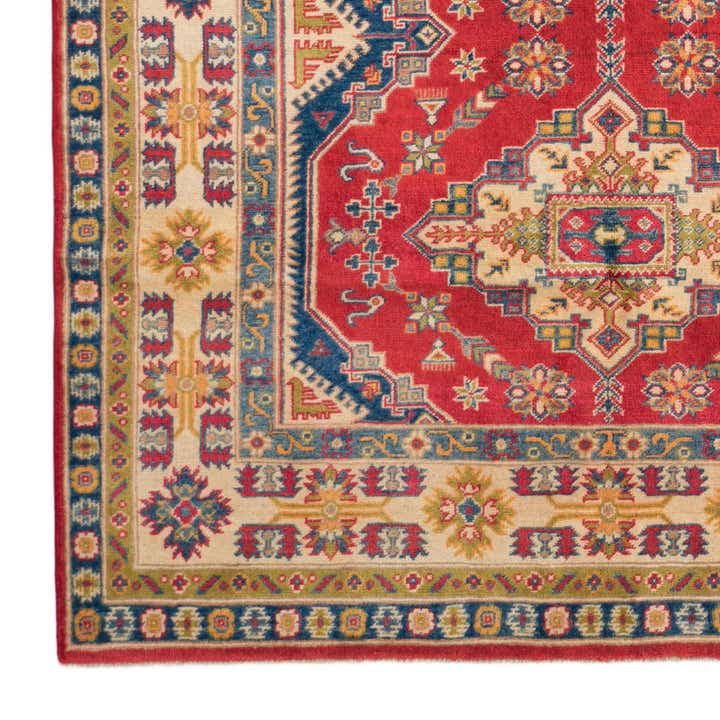5' 10 x 8' 9 Hand Knotted Kazak Rug