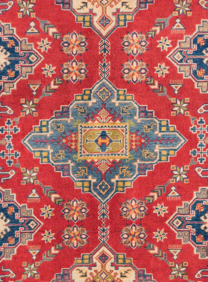 5' 10 x 8' 9 Hand Knotted Kazak Rug