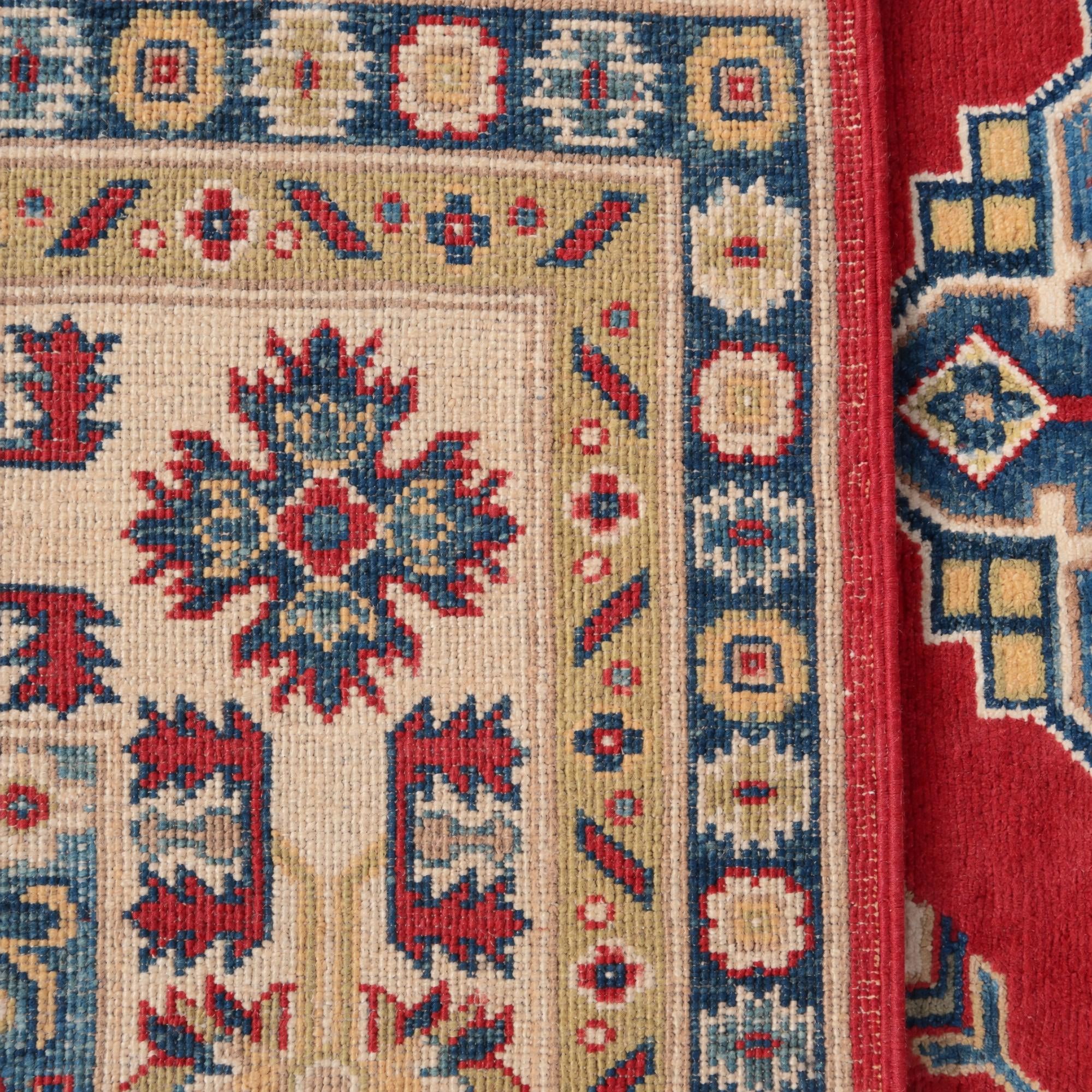 180cm x 265cm Handgeknüpft Kazak Teppich