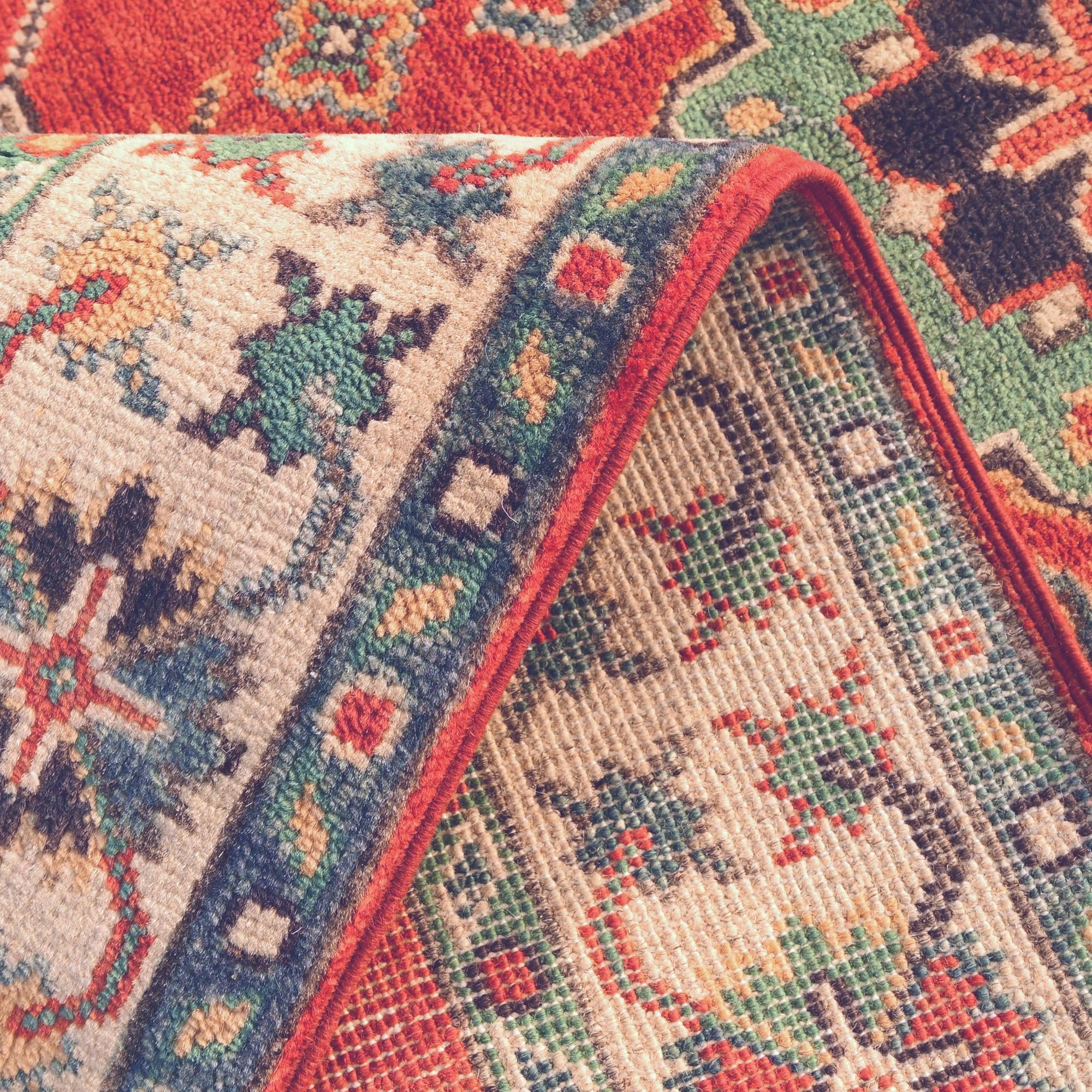 2' 7 x 4' 2 Hand Knotted Kazak Rug