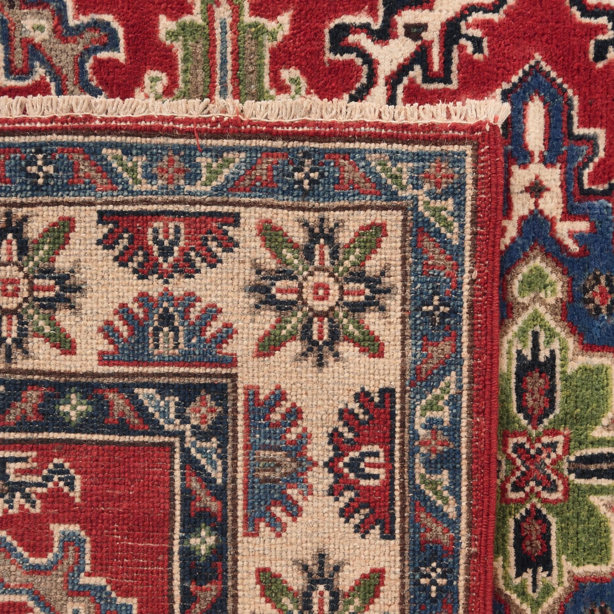 100cm x 150cm Hand Knotted Kazak Rug