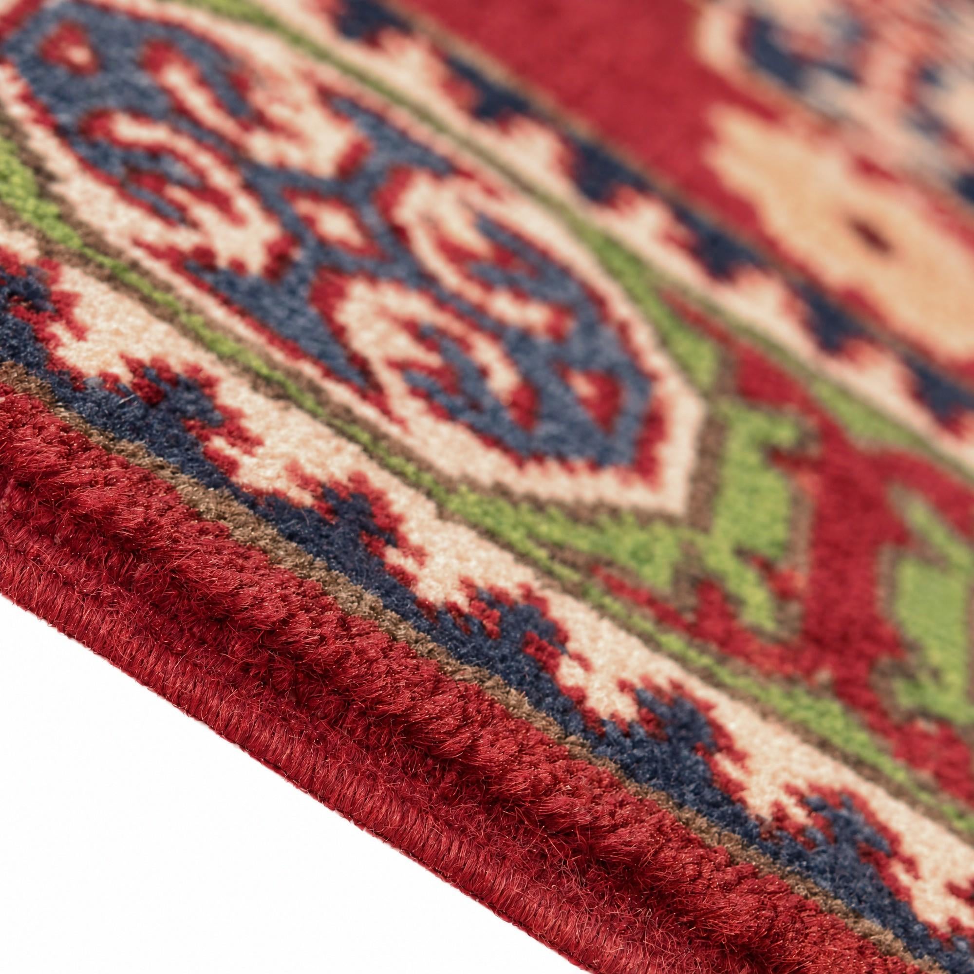 80cm x 125cm Handgeknüpft Kazak Teppich