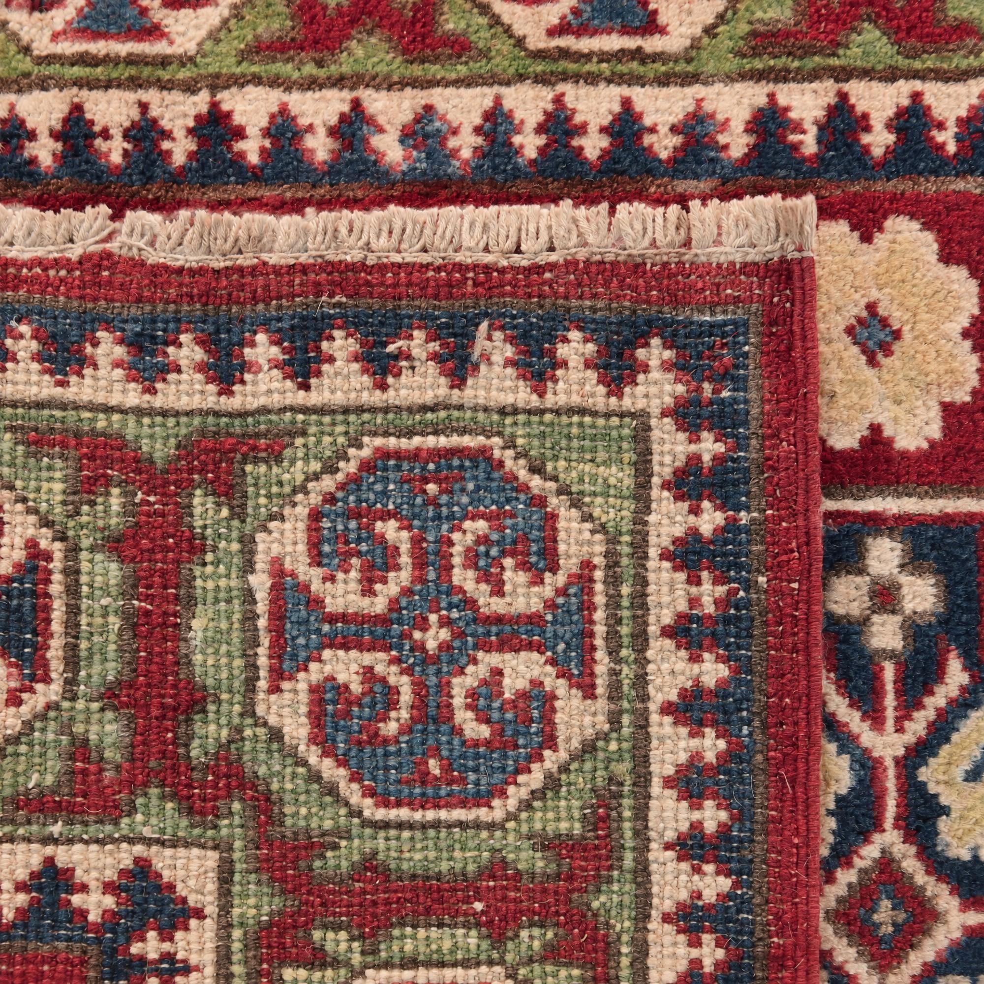 80cm x 125cm Handgeknüpft Kazak Teppich