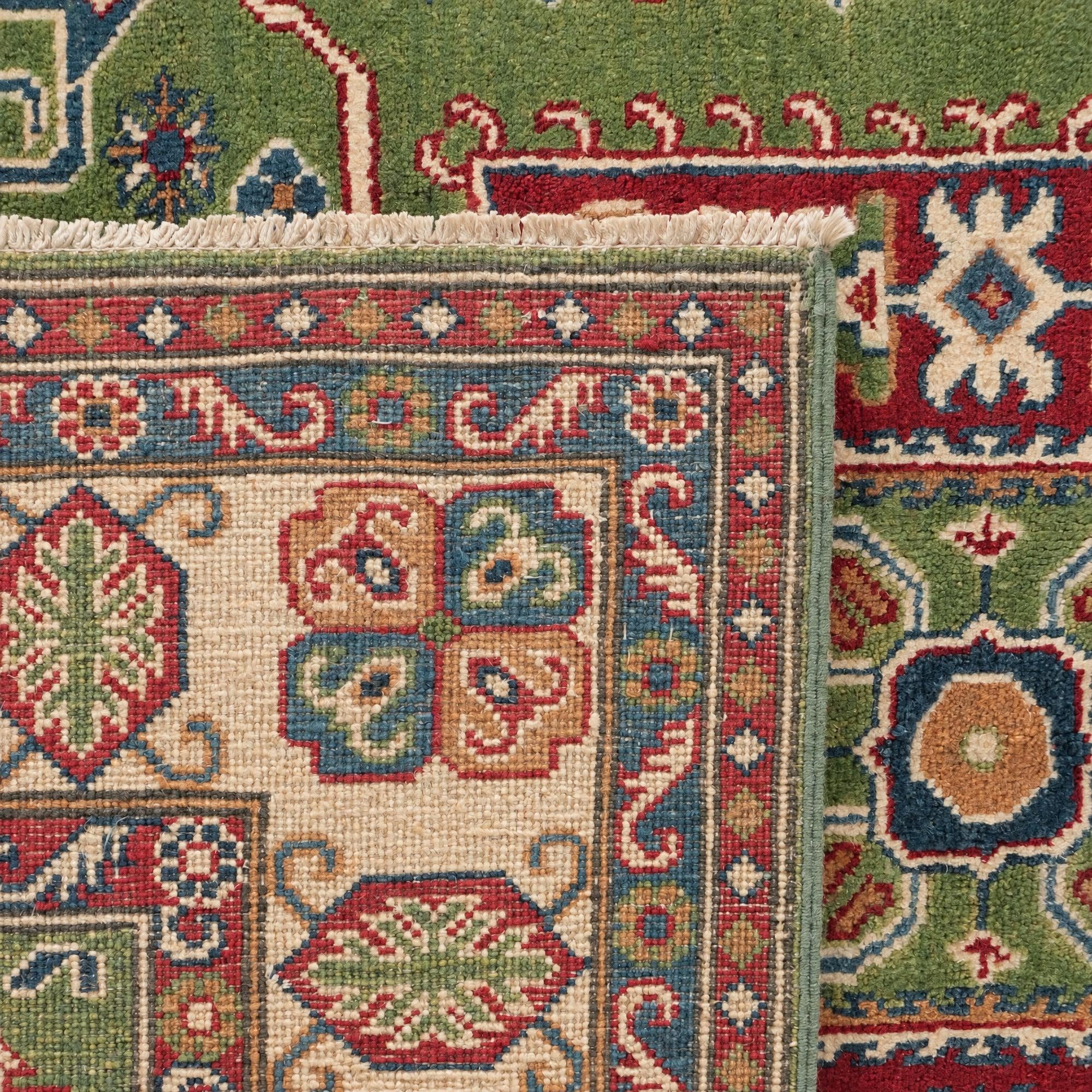 150cm x 210cm Handgeknüpft Kazak Teppich