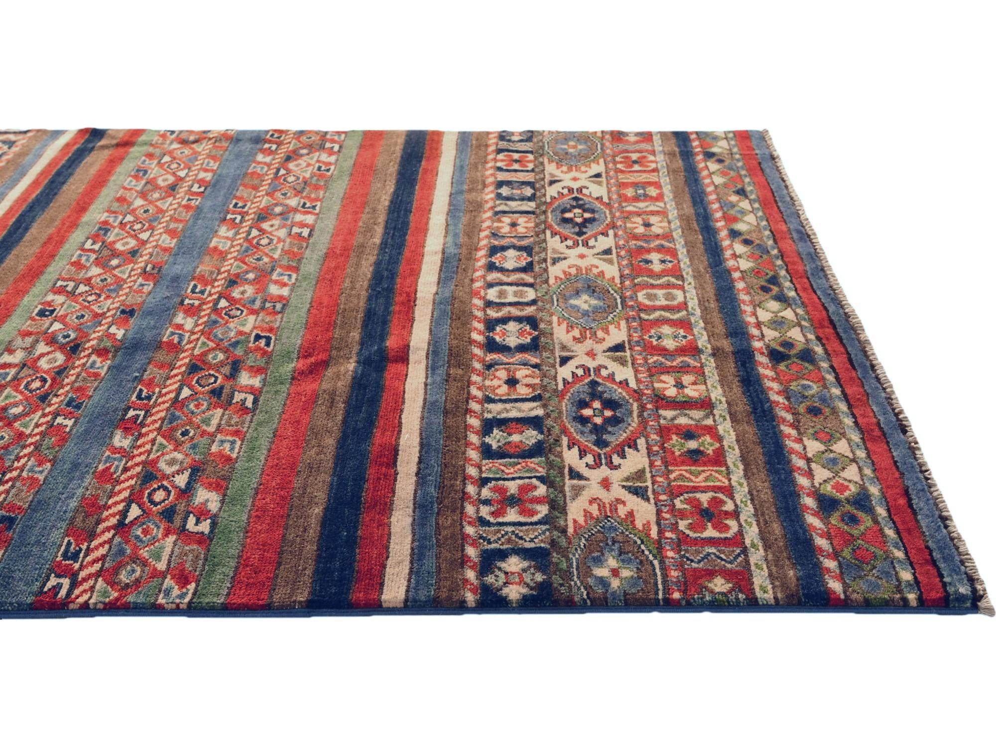 3' 10 x 5' 6 Hand Knotted Kazak Rug