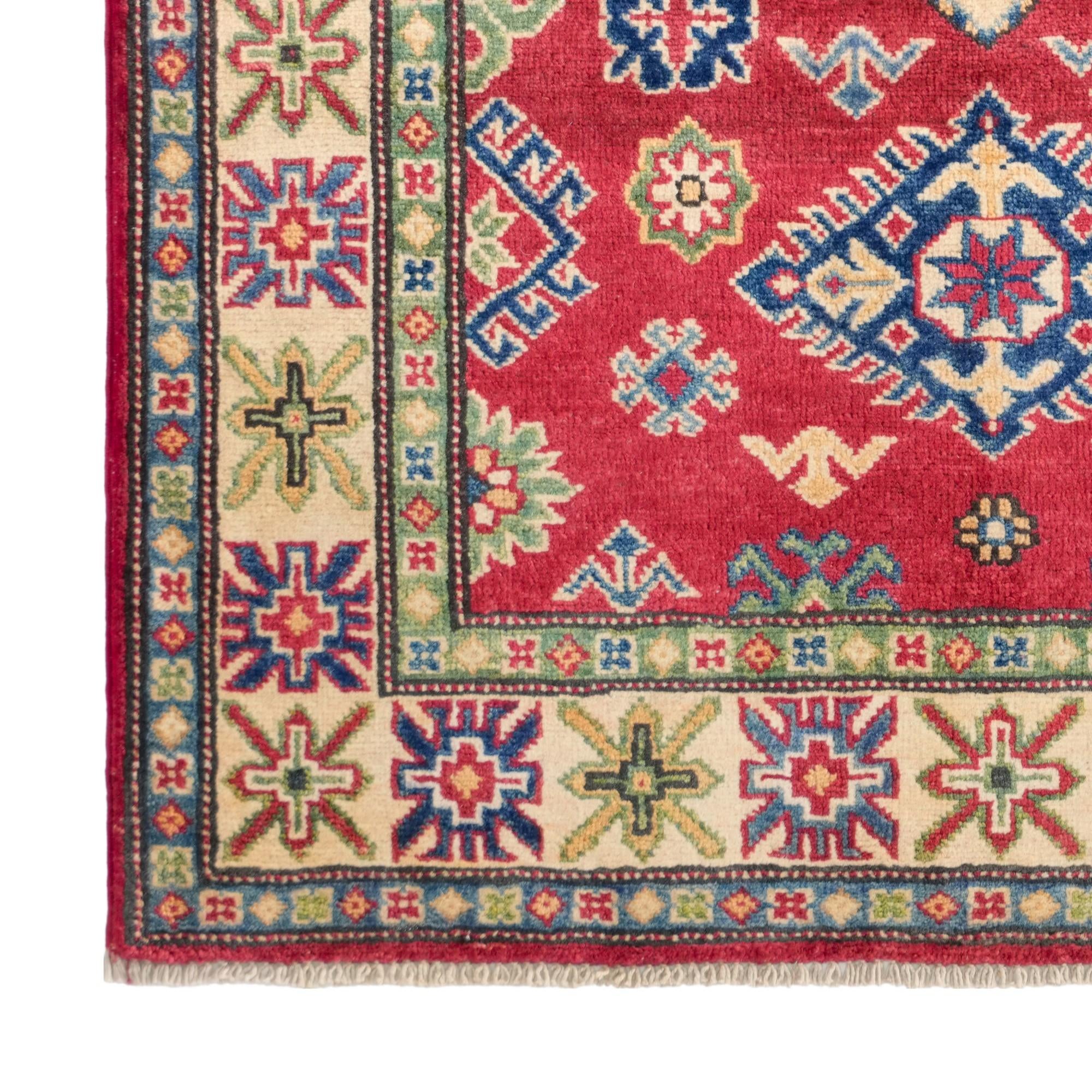 105cm x 150cm Hand Knotted Kazak Rug