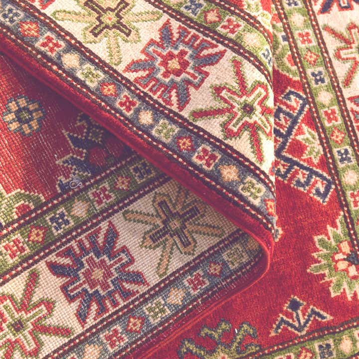 3' 6 x 5' Hand Knotted Kazak Rug