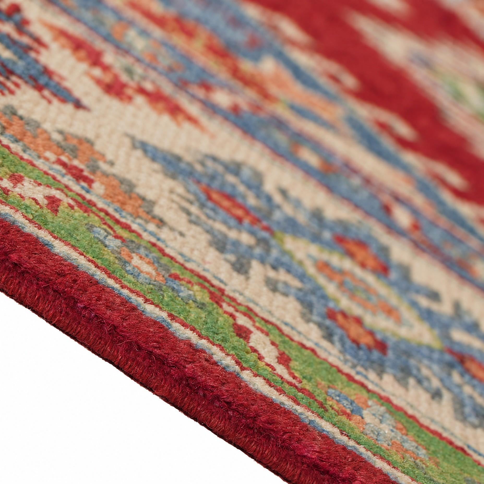 155cm x 270cm Handgeknüpft Kazak Teppich