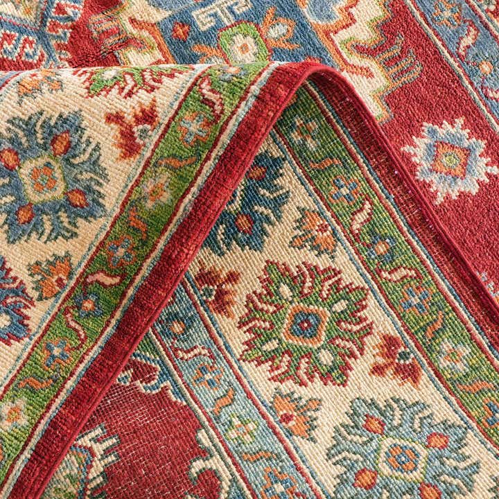 155cm x 270cm anudado a mano Kazak Alfombra
