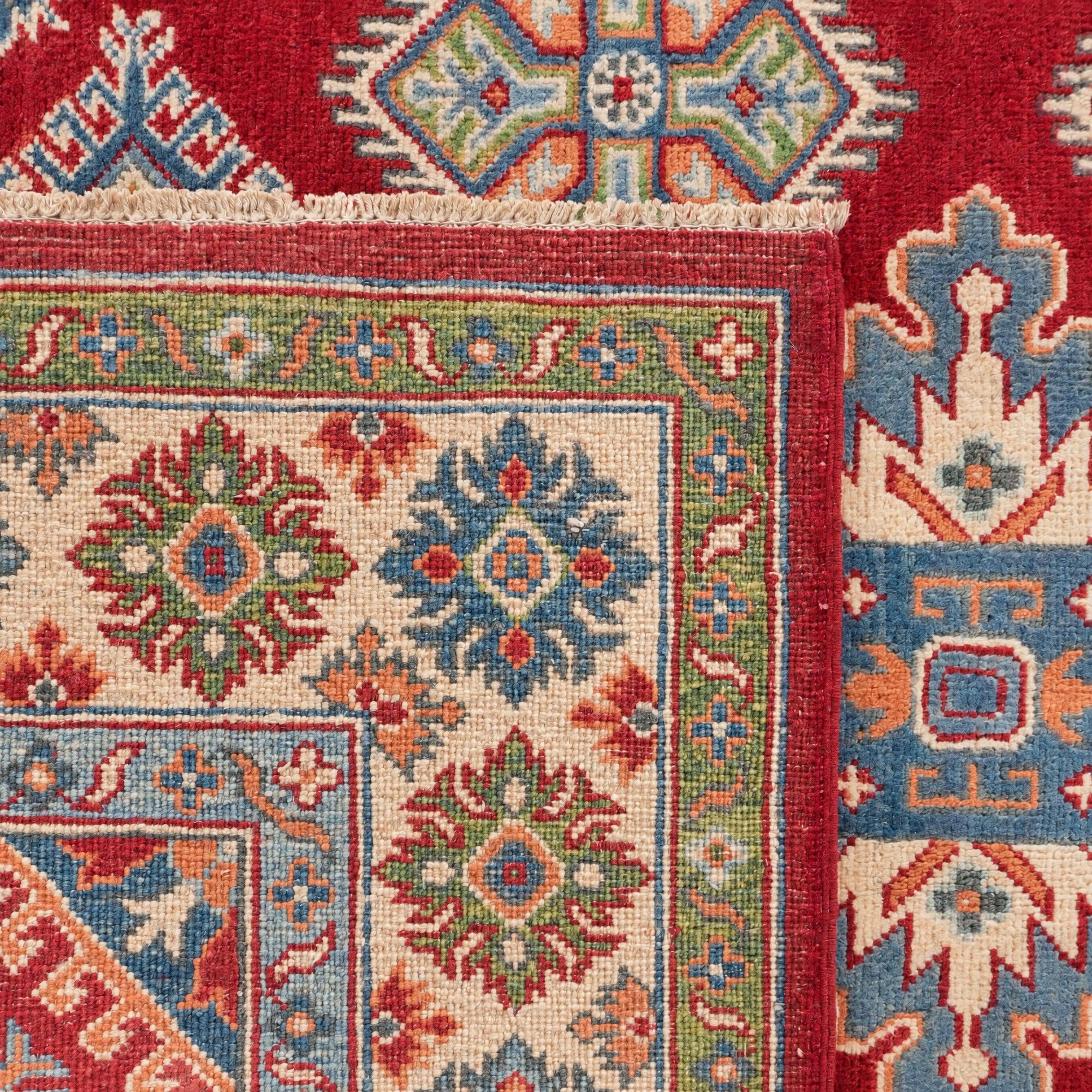 155cm x 270cm Handgeknüpft Kazak Teppich