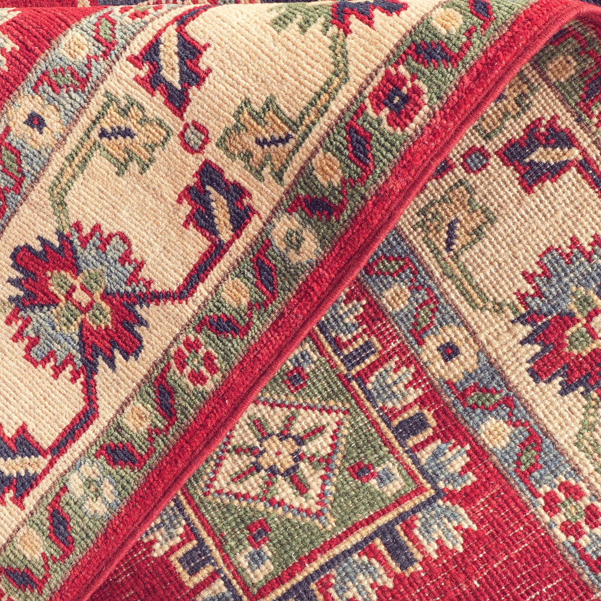 120cm x 165cm Hand Knotted Kazak Rug