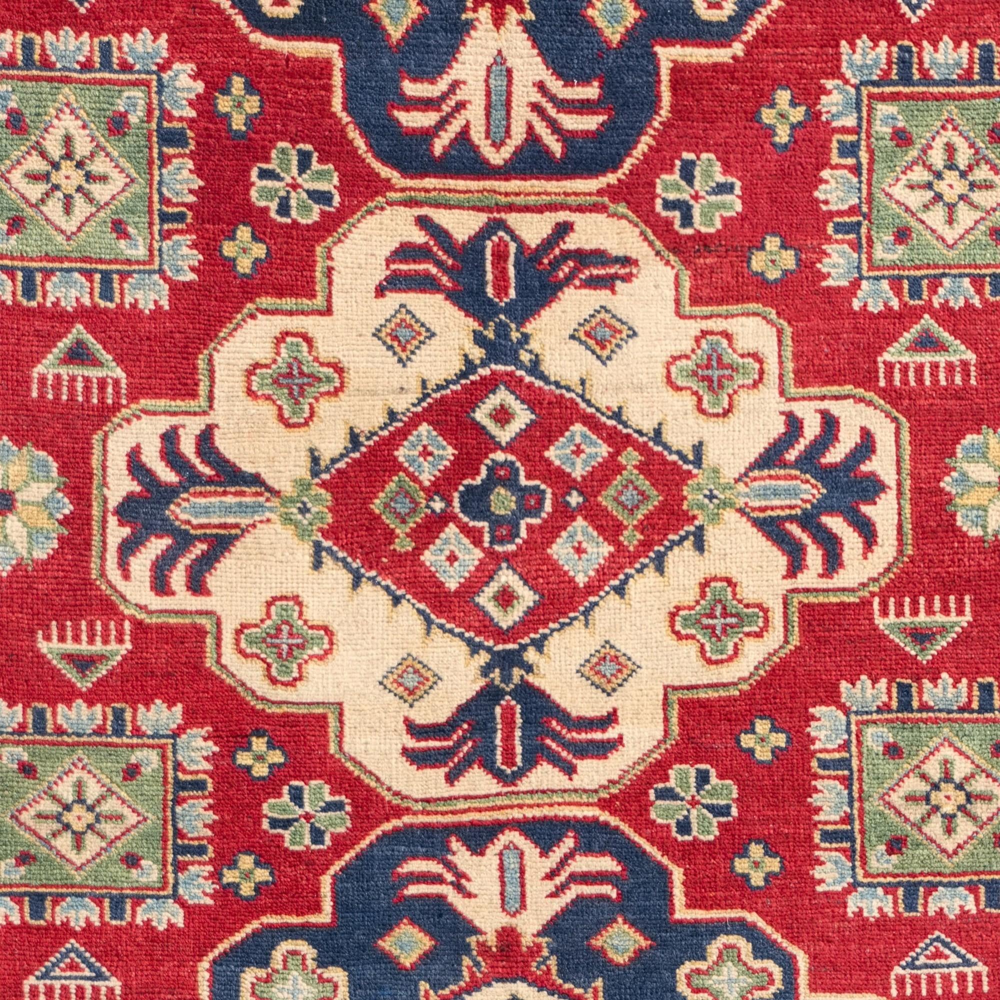 120cm x 165cm Hand Knotted Kazak Rug