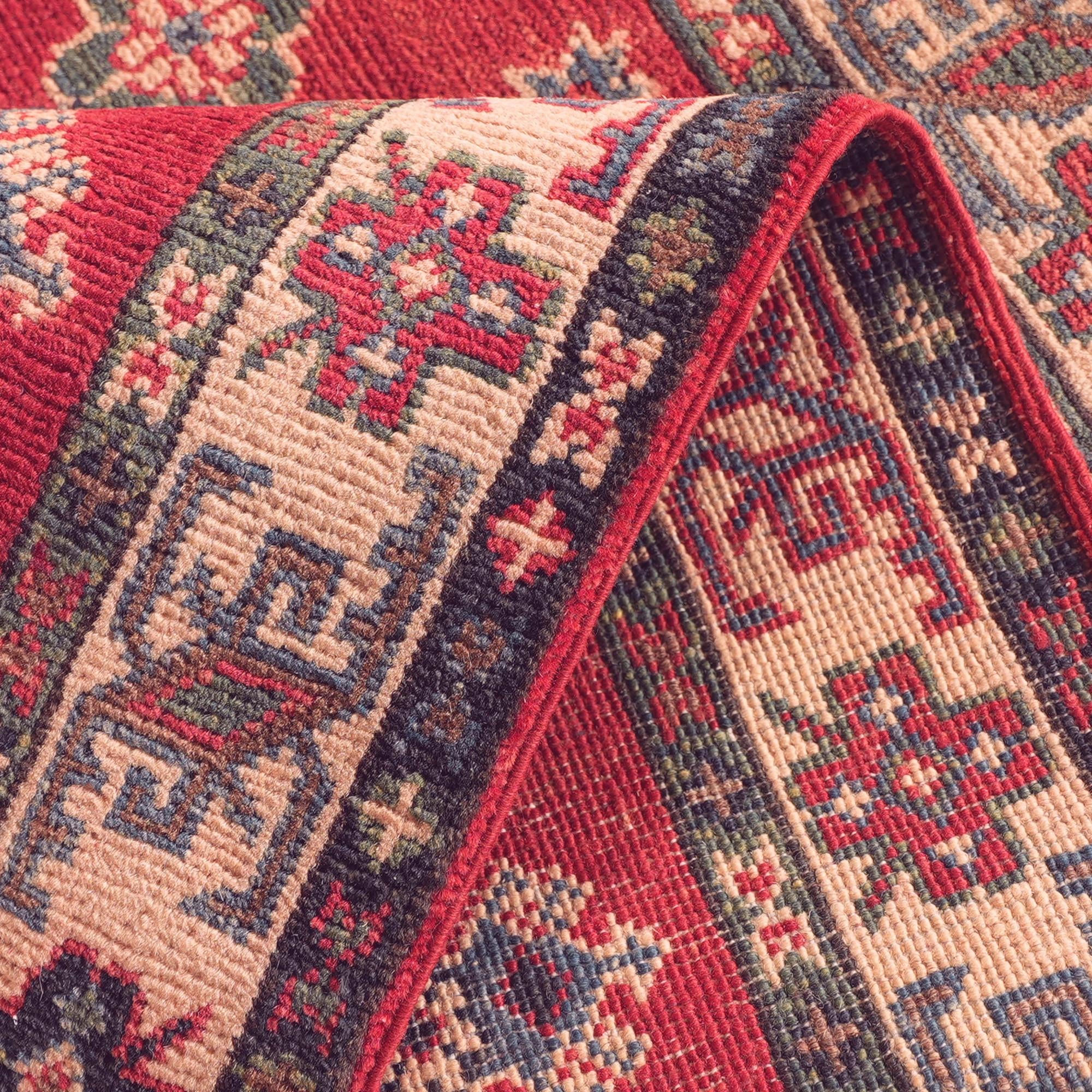 2' 7 x 4' 2 Hand Knotted Kazak Rug