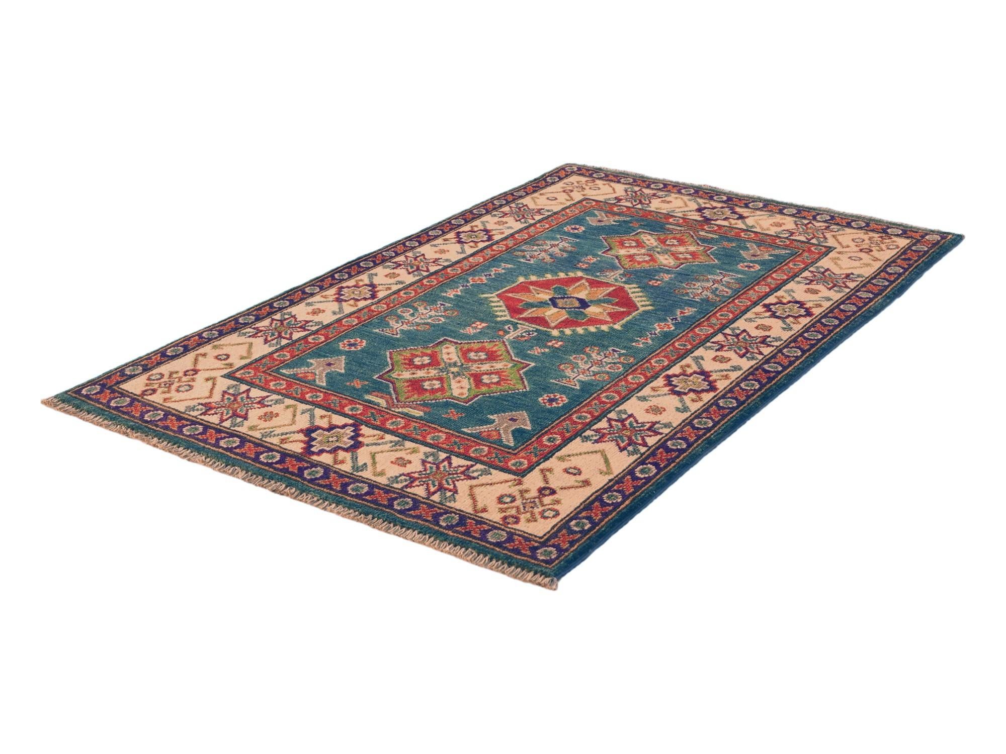 2' 9 x 4' 2 Hand Knotted Kazak Rug