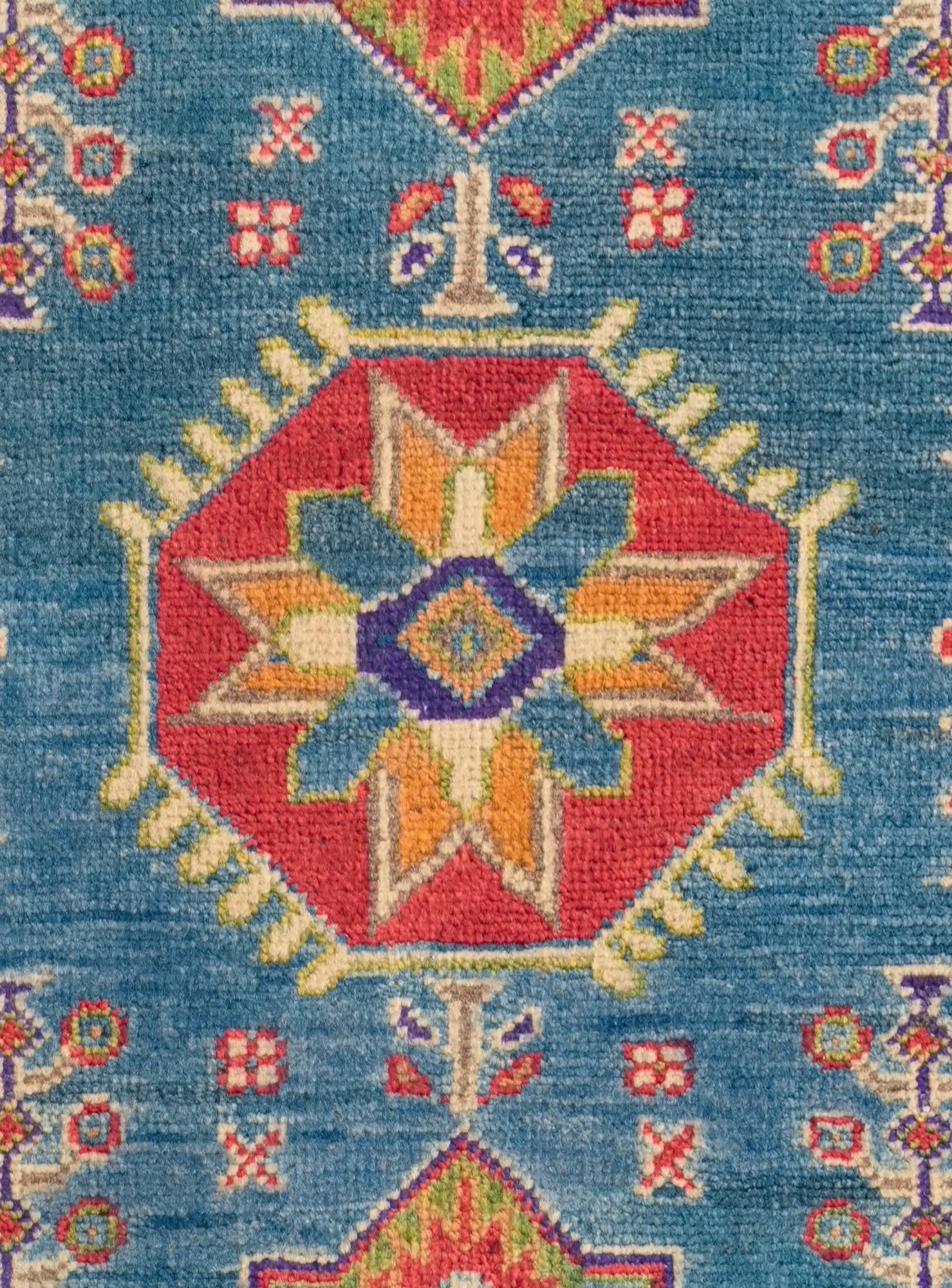 2' 9 x 4' 2 Hand Knotted Kazak Rug