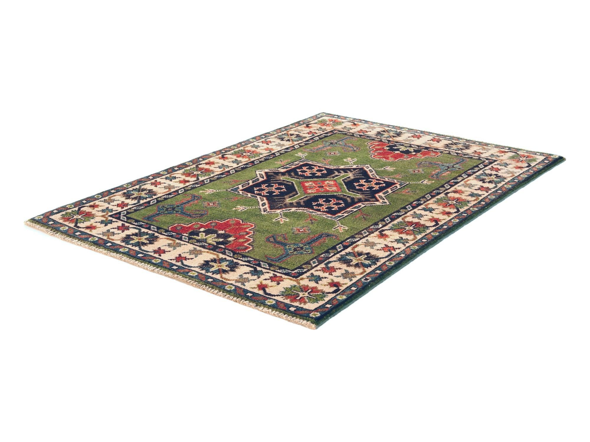 2' 9 x 3' 4 Hand Knotted Kazak Rug
