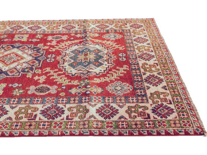 3' 3 x 5' 3 Hand Knotted Kazak Rug