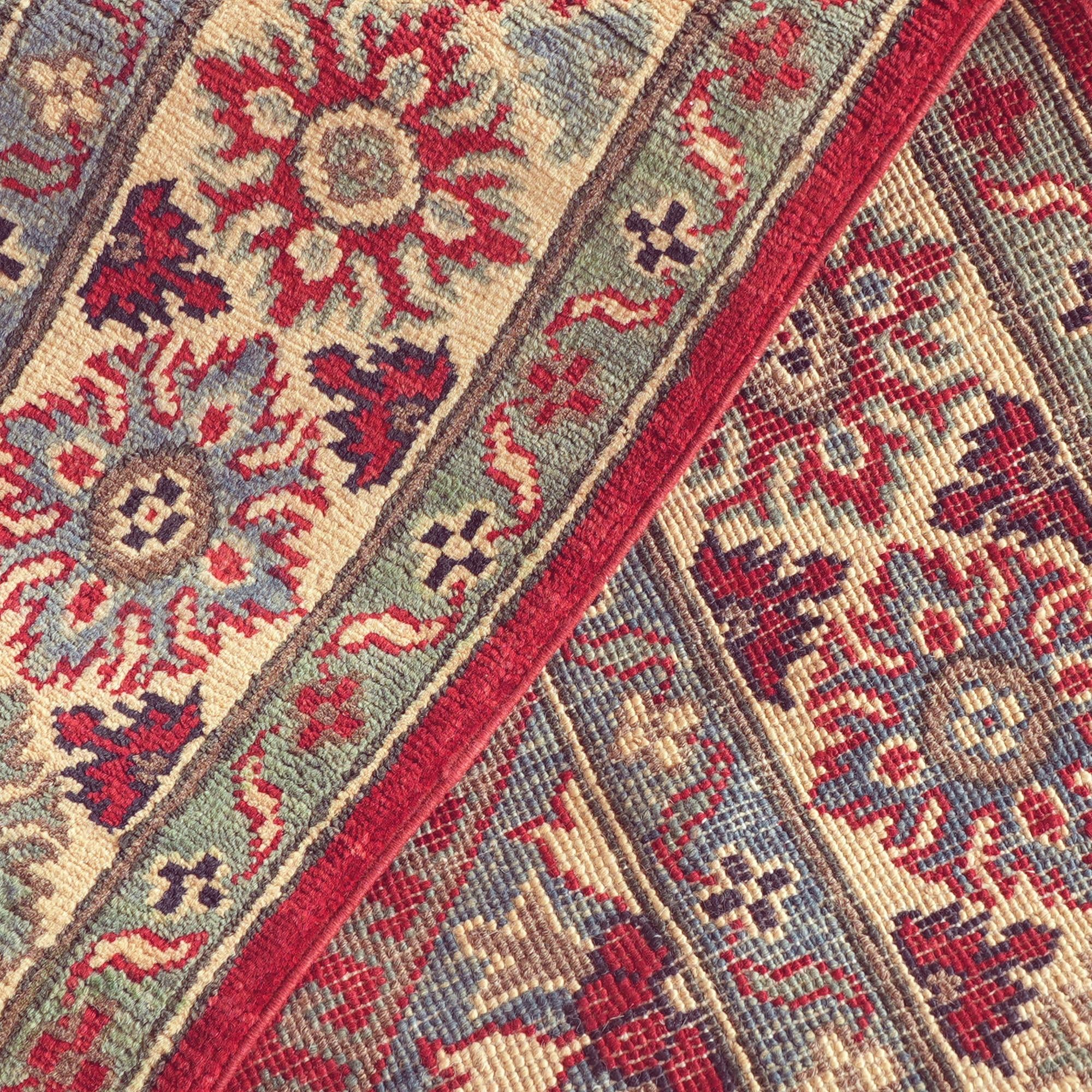Detail image 8 of 10: 5' x 6' 8 Hand Knotted Kazak Rug