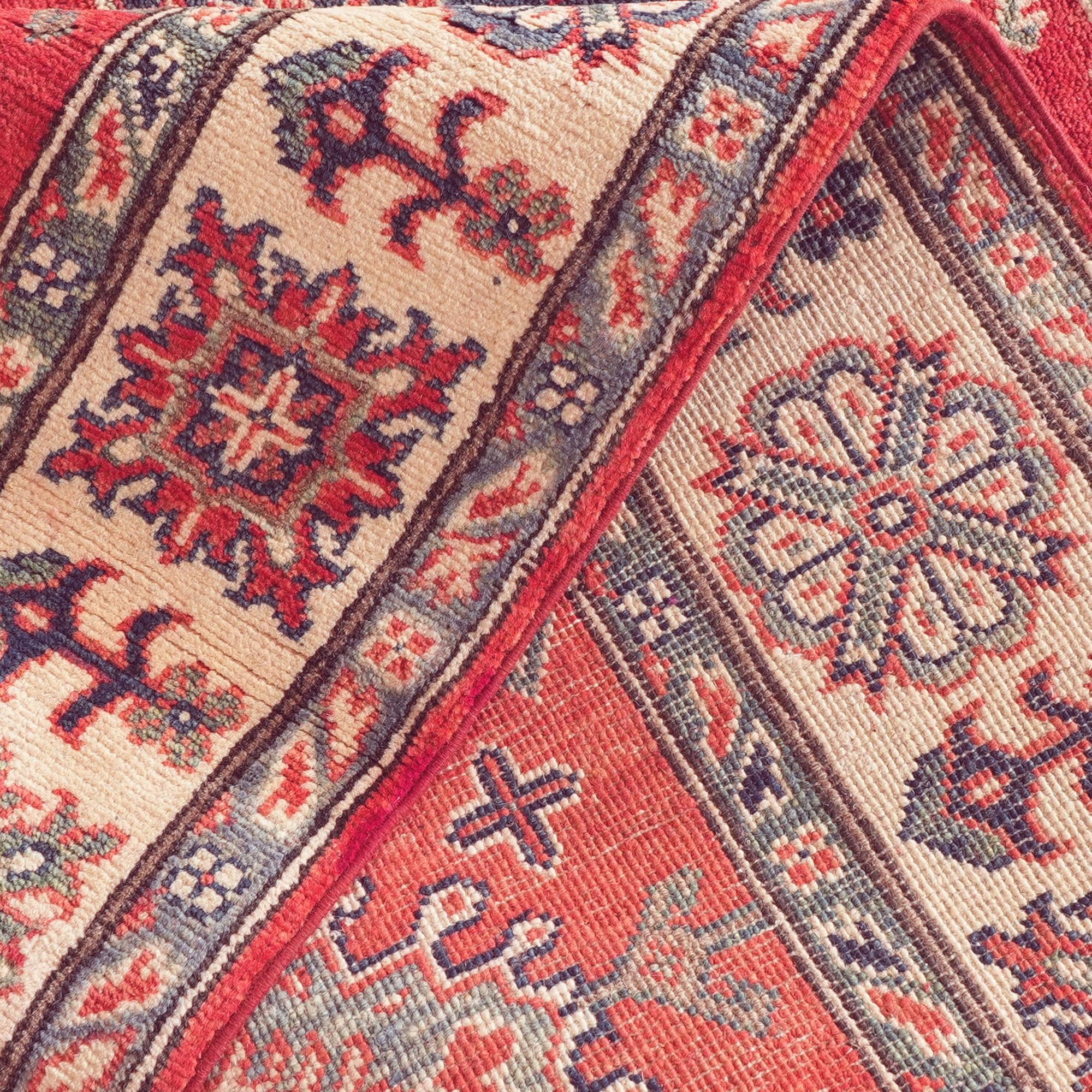 Detail image 8 of 10: 5' x 6' 9 Hand Knotted Kazak Rug
