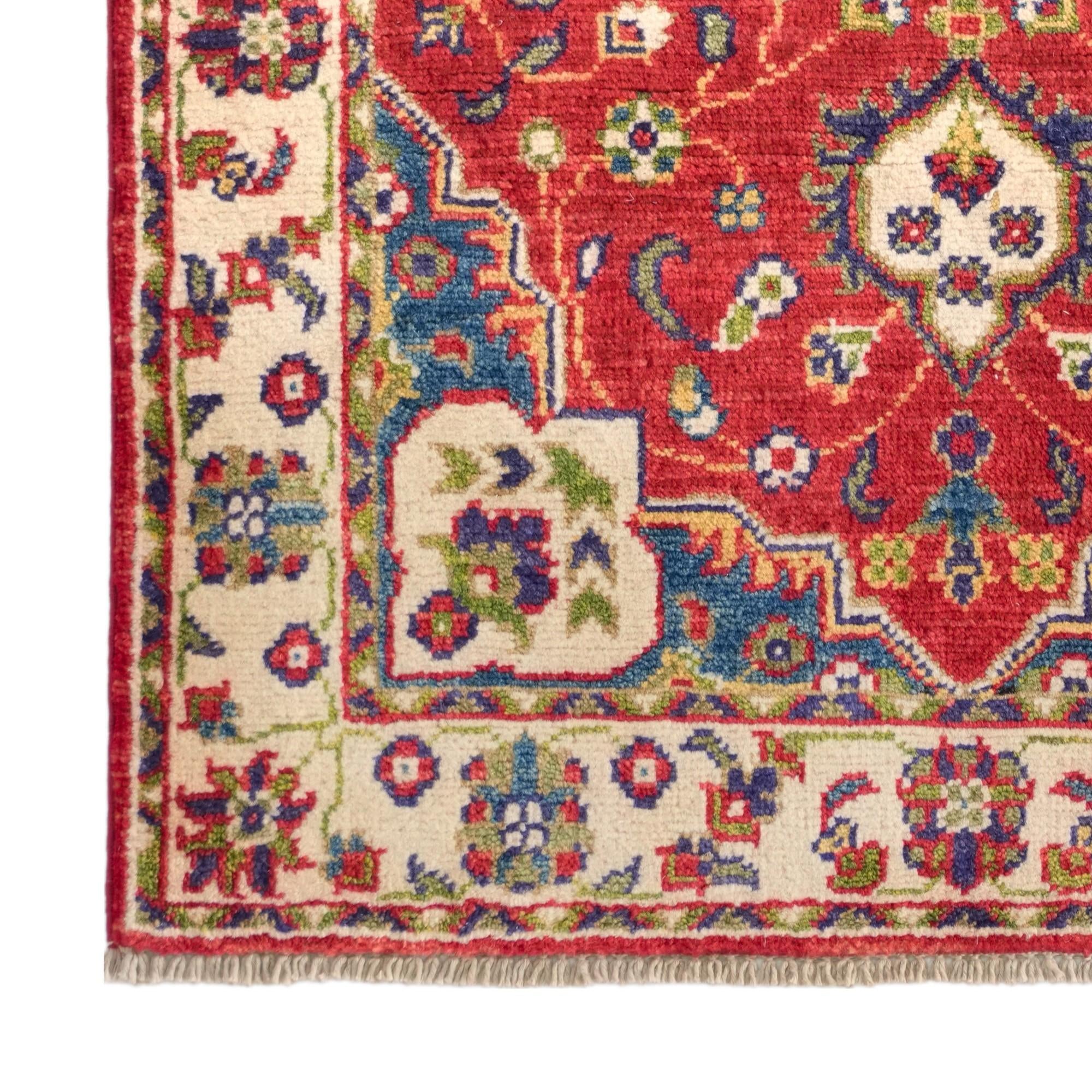 75cm x 120cm Hand Knotted Kazak Rug