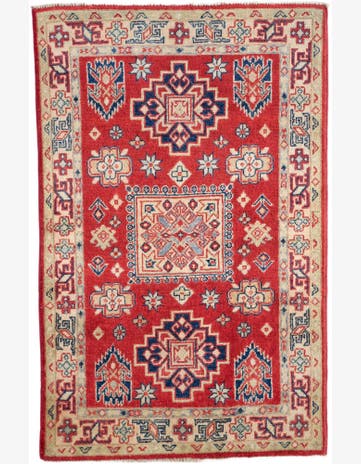 2' 8 x 4' 2 Hand Knotted Kazak Rug