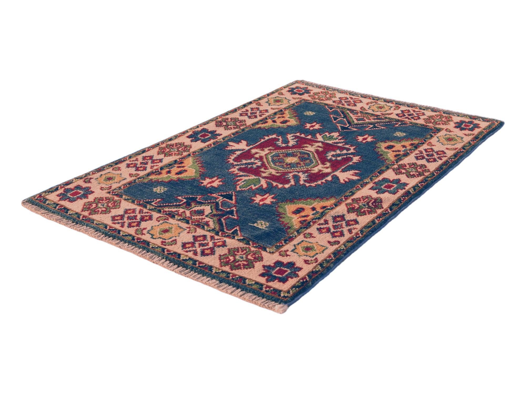 1' 10 x 2' 10 Hand Knotted Kazak Rug