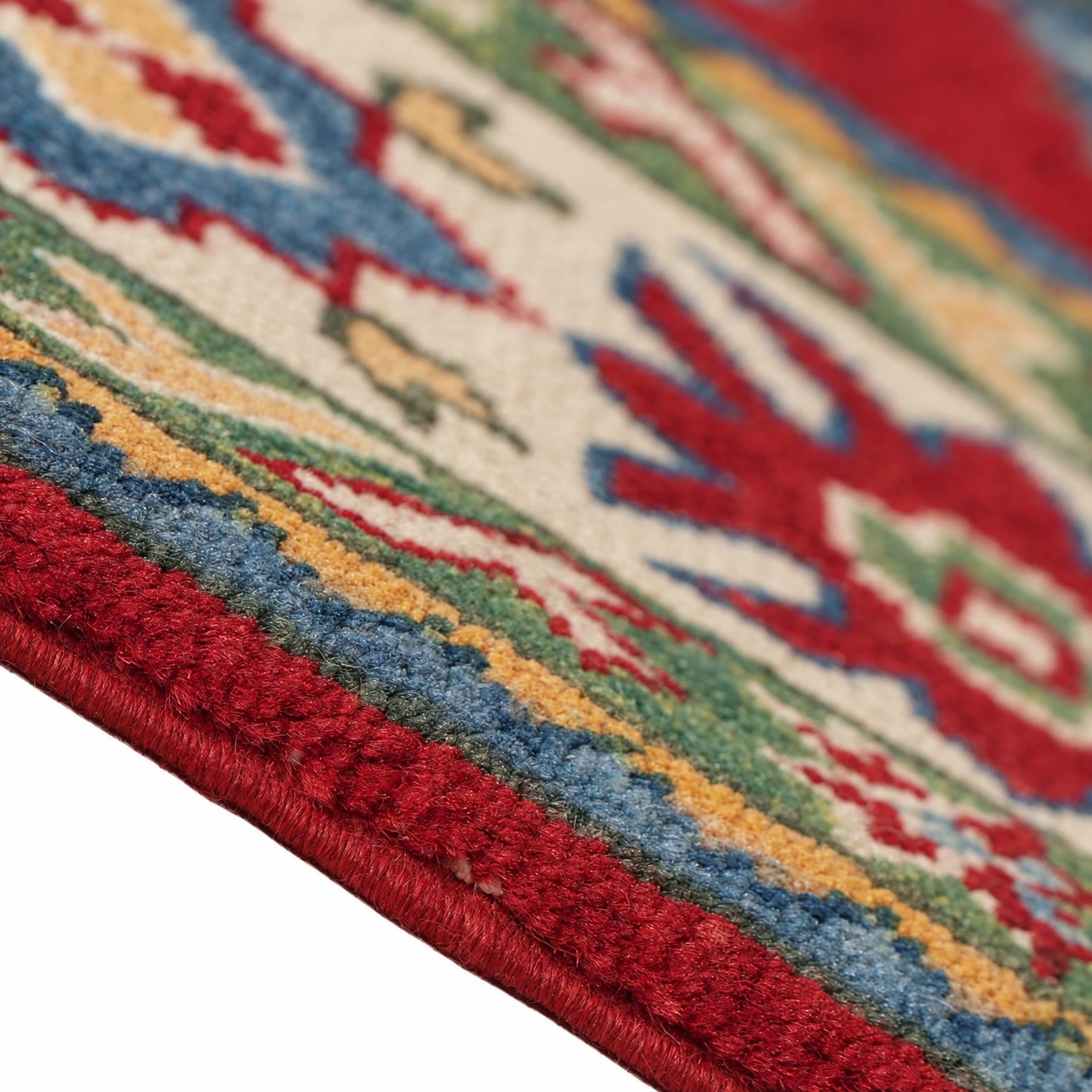 150cm x 210cm Hand Knotted Kazak Rug