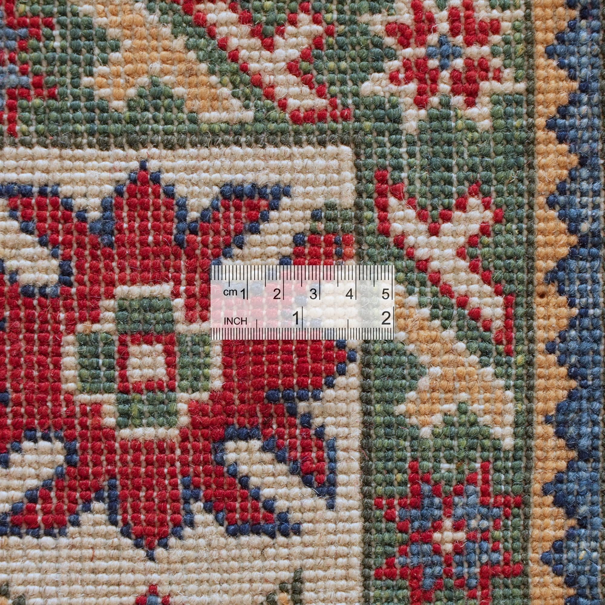 Detail image 9 of 10: 4' 11 x 6' 11 Hand Knotted Kazak Rug