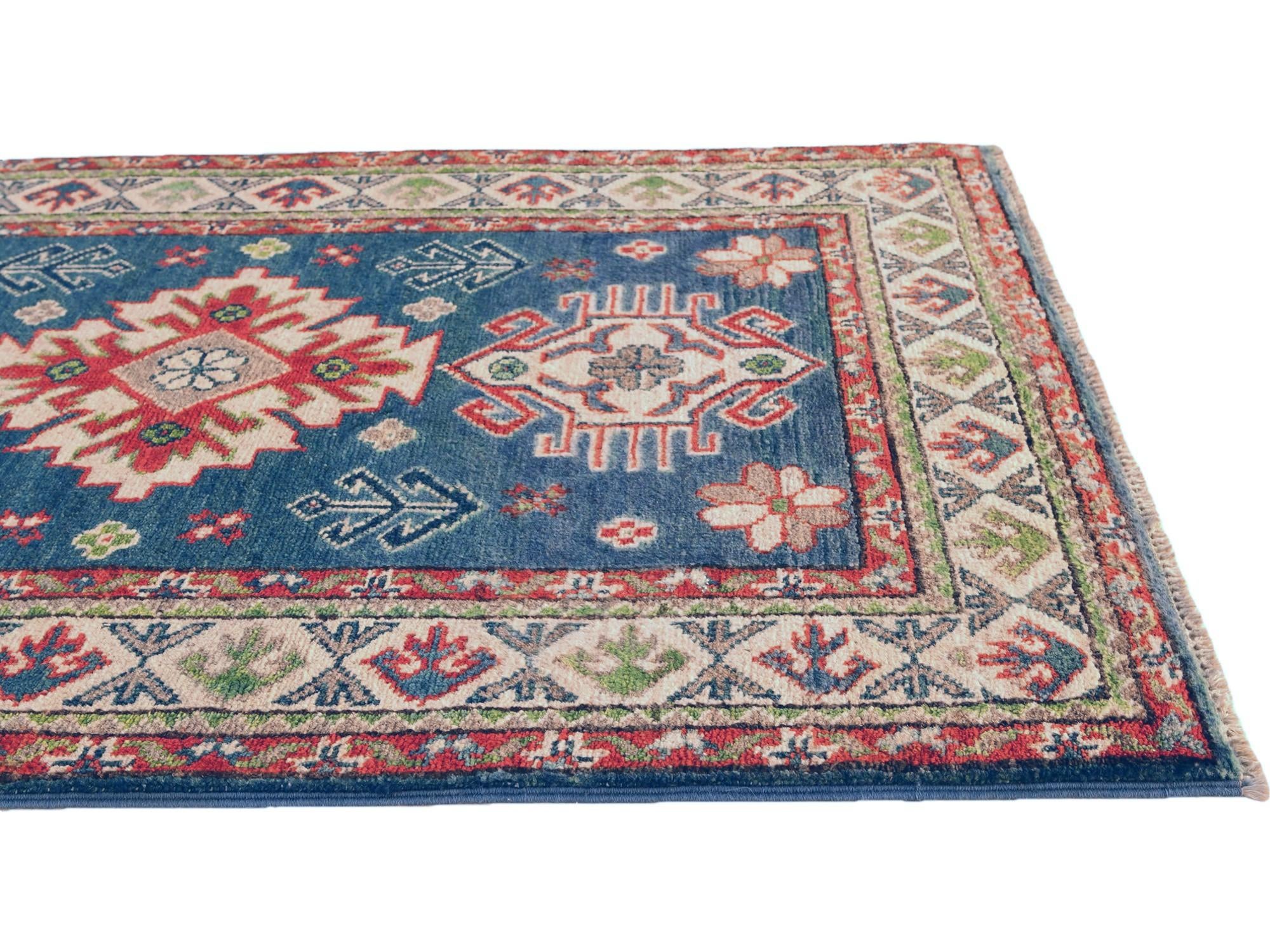 2' 7 x 4' 2 Hand Knotted Kazak Rug