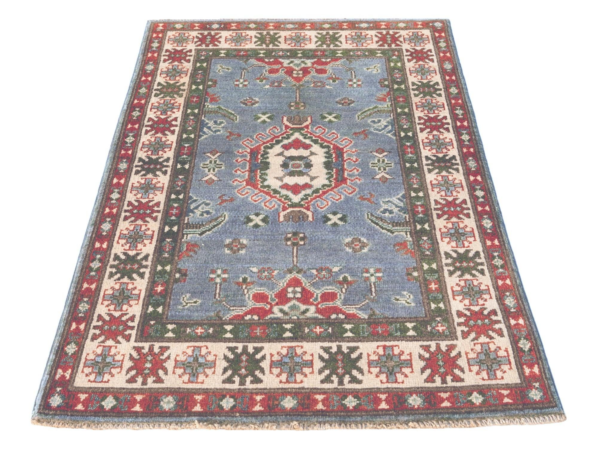 2' 8 x 4' 2 Hand Knotted Kazak Rug