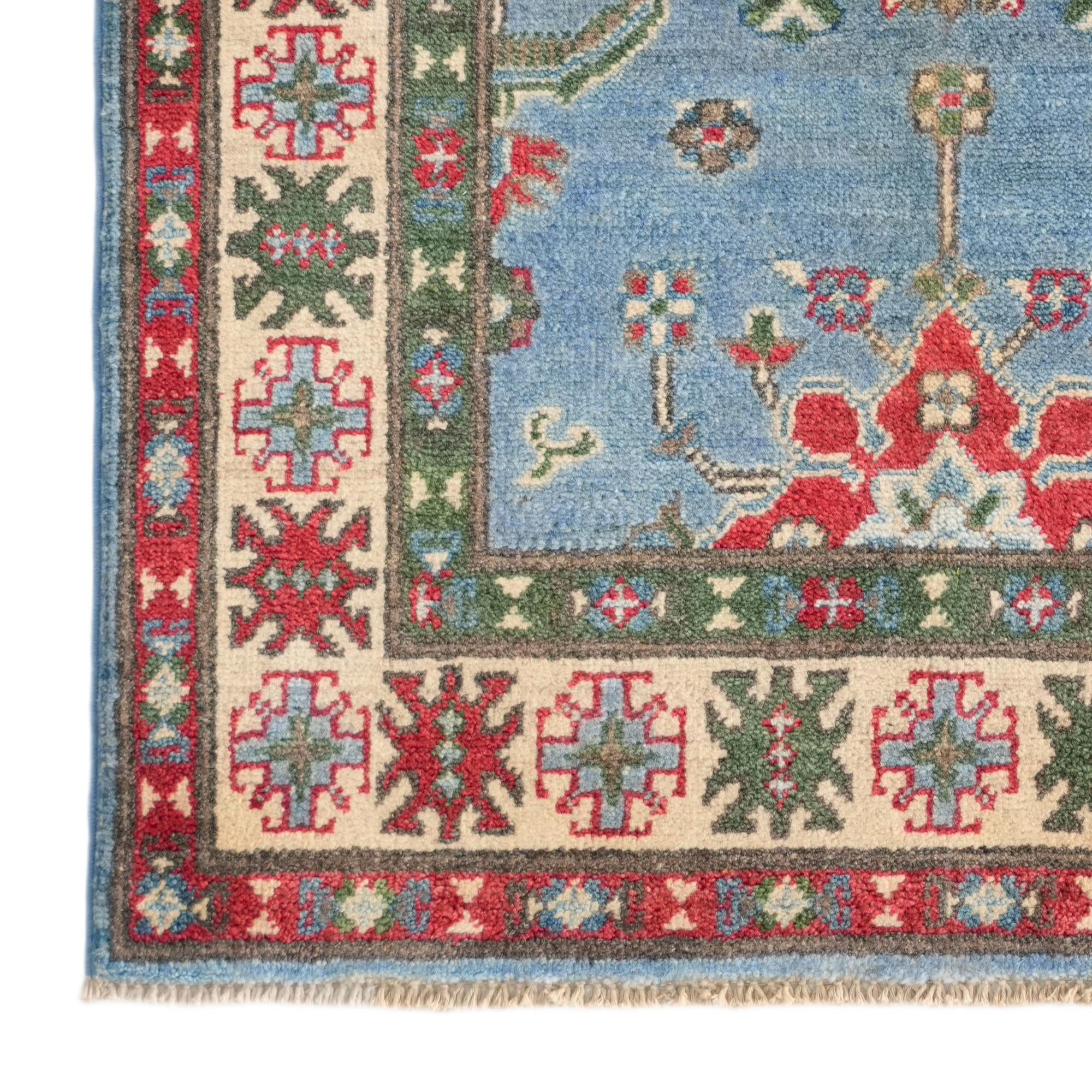 2' 8 x 4' 2 Hand Knotted Kazak Rug