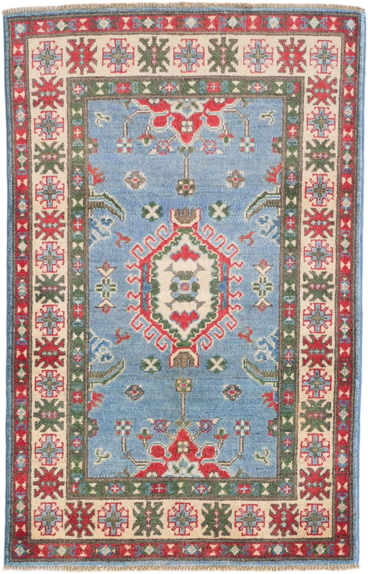 2' 8 x 4' 2 Hand Knotted Kazak Rug