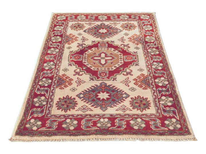 80cm x 125cm Handgeknüpft Kazak Teppich