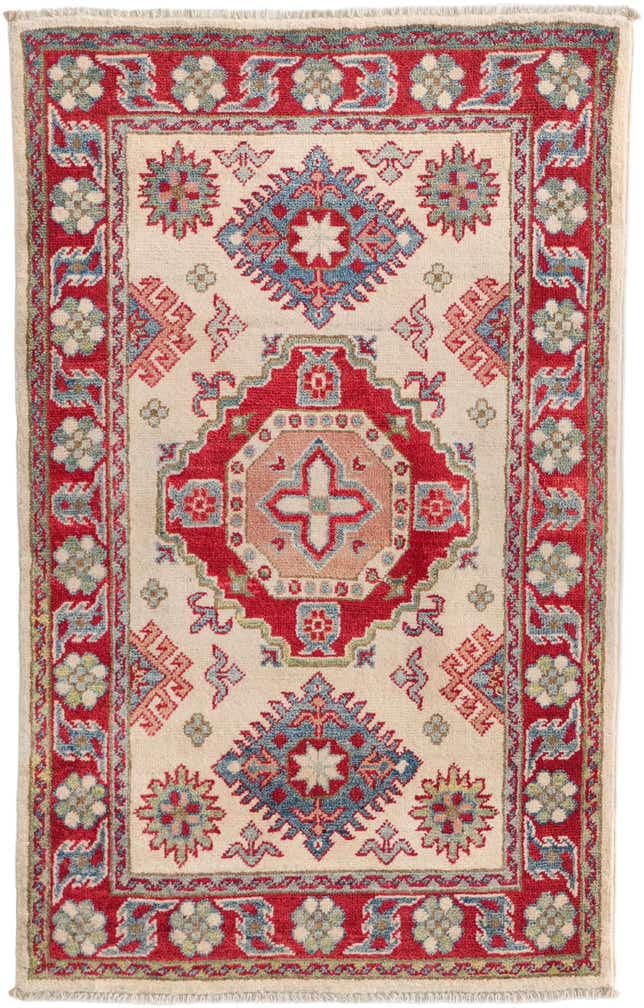80cm x 125cm Handgeknüpft Kazak Teppich