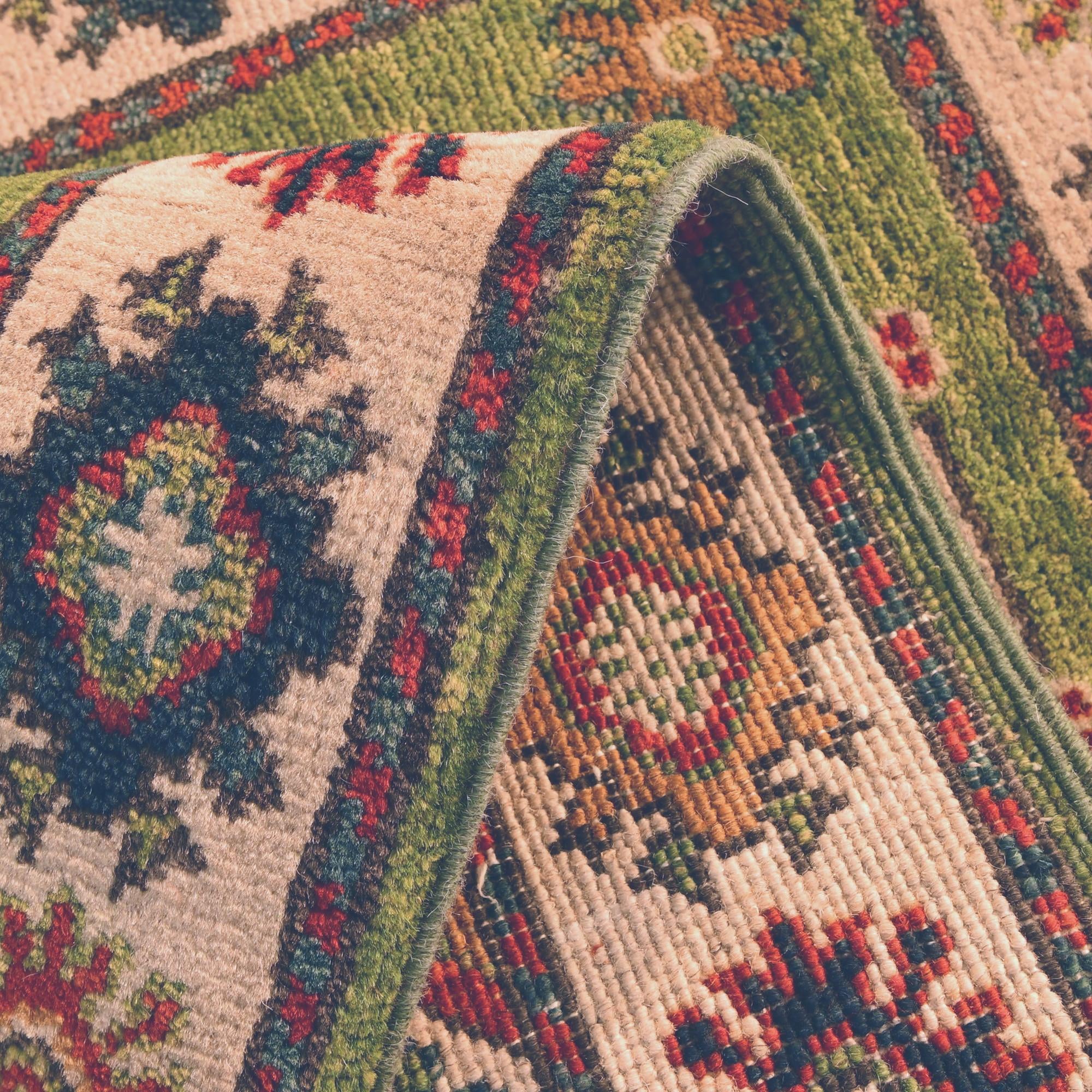 1' 11 x 3' 1 Hand Knotted Kazak Rug