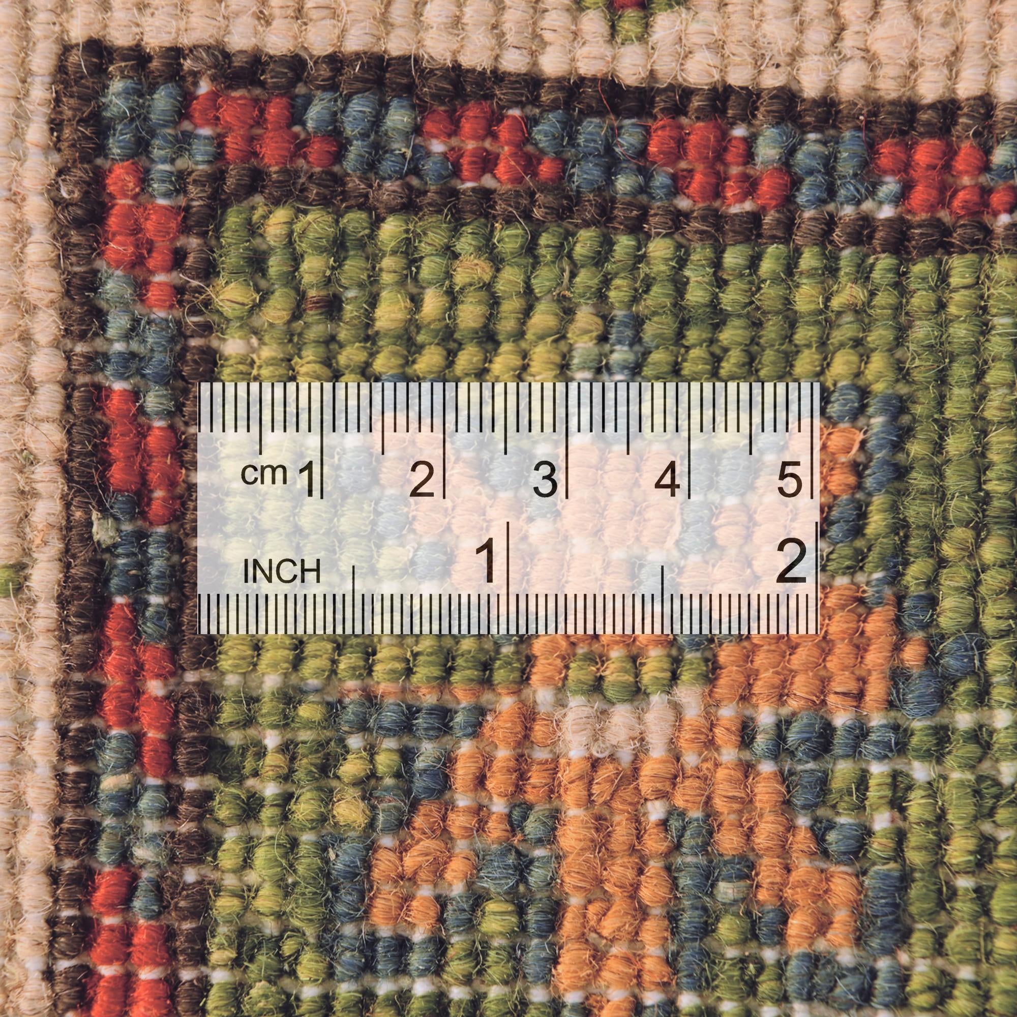 1' 11 x 3' 1 Hand Knotted Kazak Rug