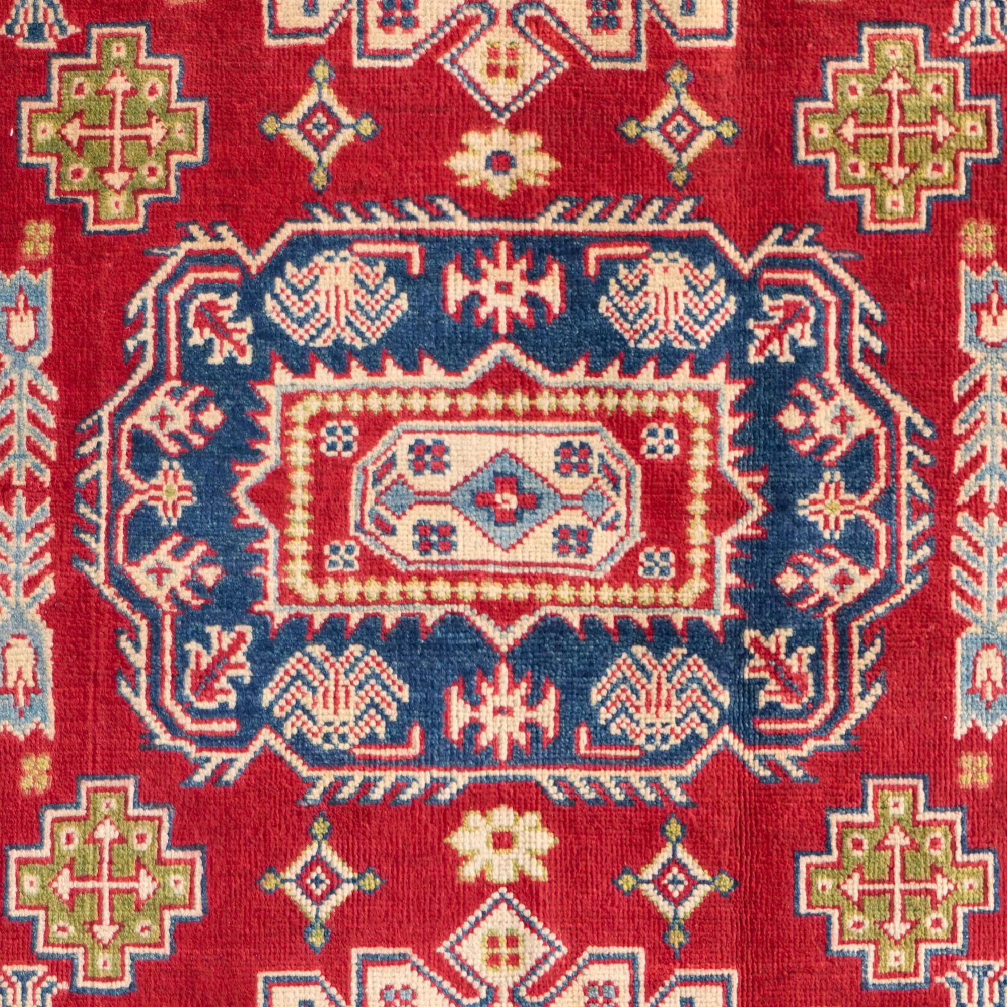 120cm x 180cm Hand Knotted Kazak Rug