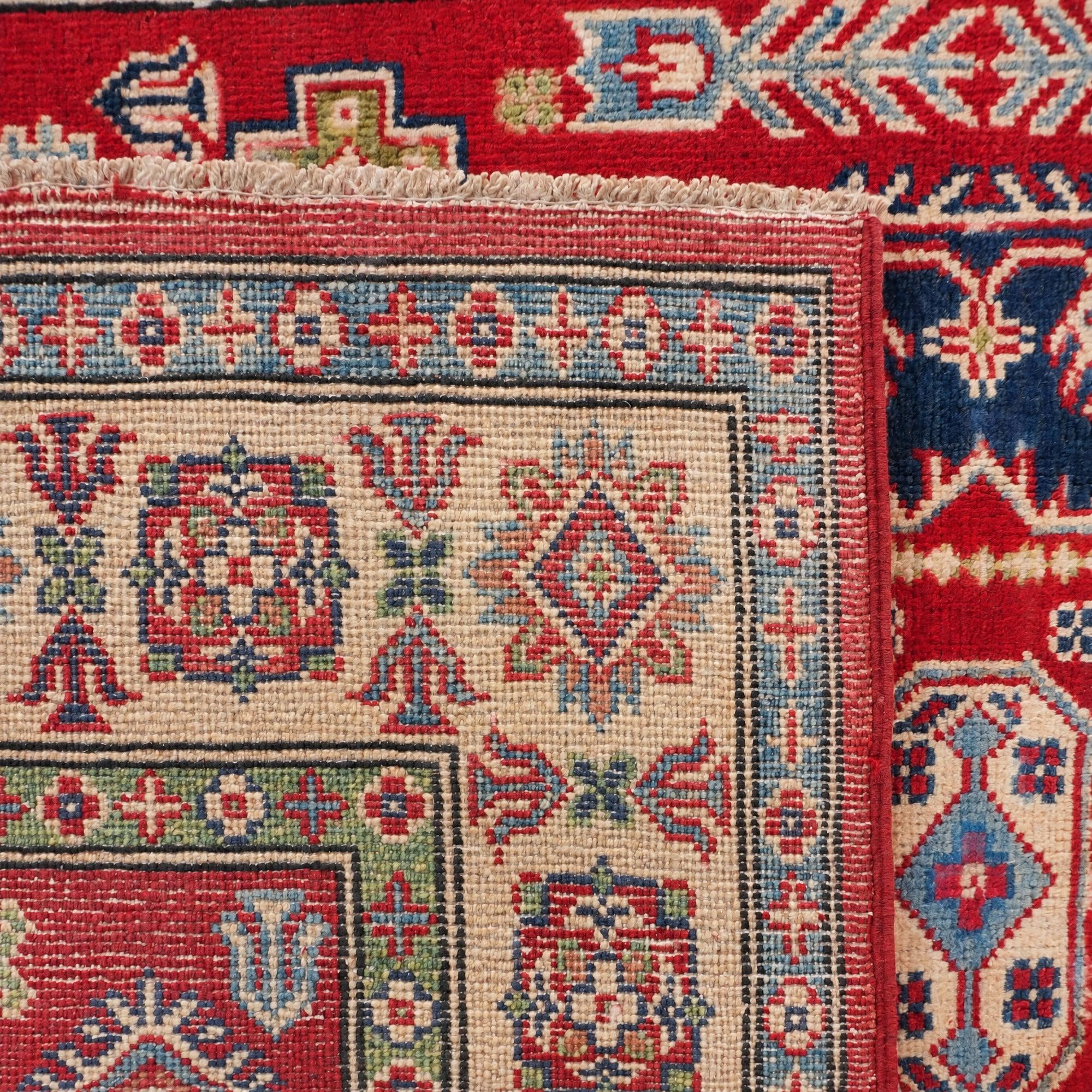 120cm x 180cm Handgeknüpft Kazak Teppich