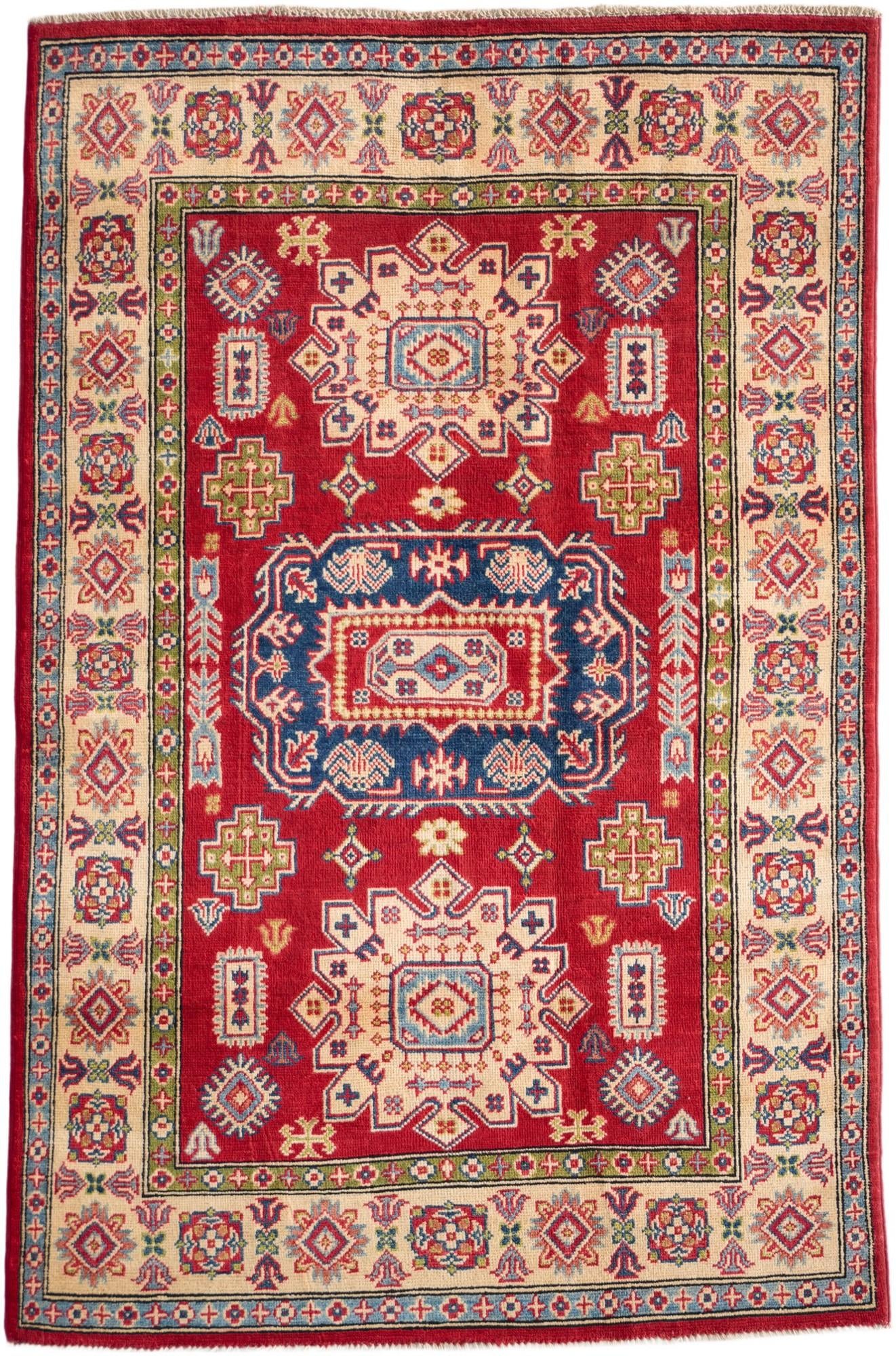 120cm x 180cm Hand Knotted Kazak Rug